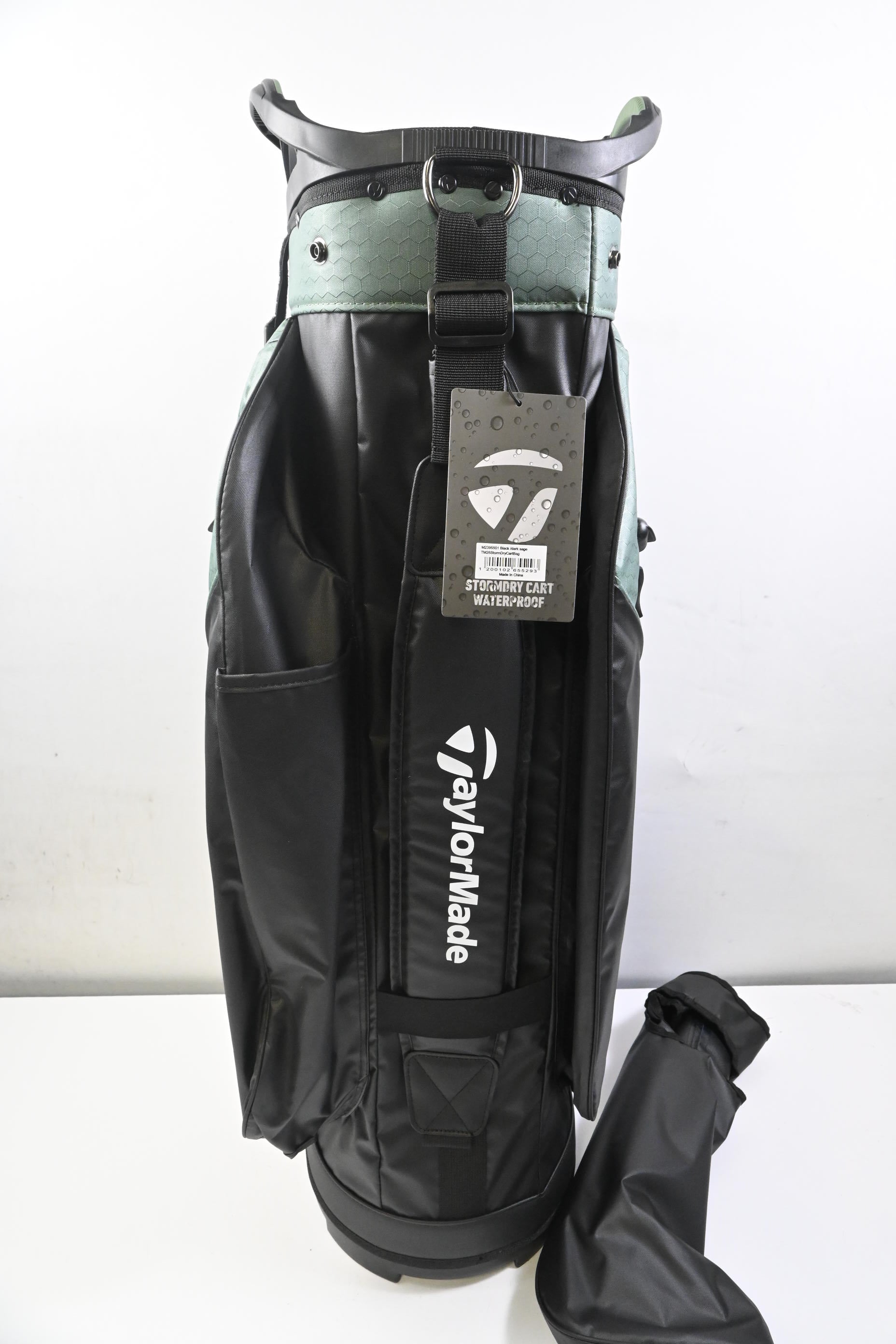 Taylormade Storm Dry H20 Cart Bag / 14-Way Divider / Black, Green