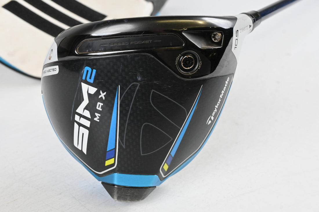 Taylormade SIM2 Max Driver / 10.5 Degree / Regular Flex Ventus Blue 5 Shaft