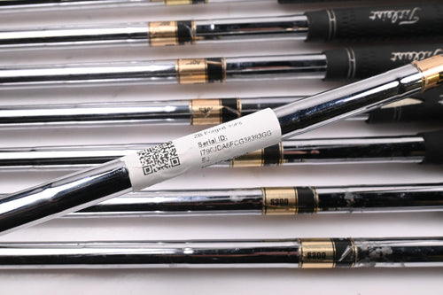 Titleist ZB Forged Irons / 3-PW / Stiff Flex Dynamic Gold S300 Shafts