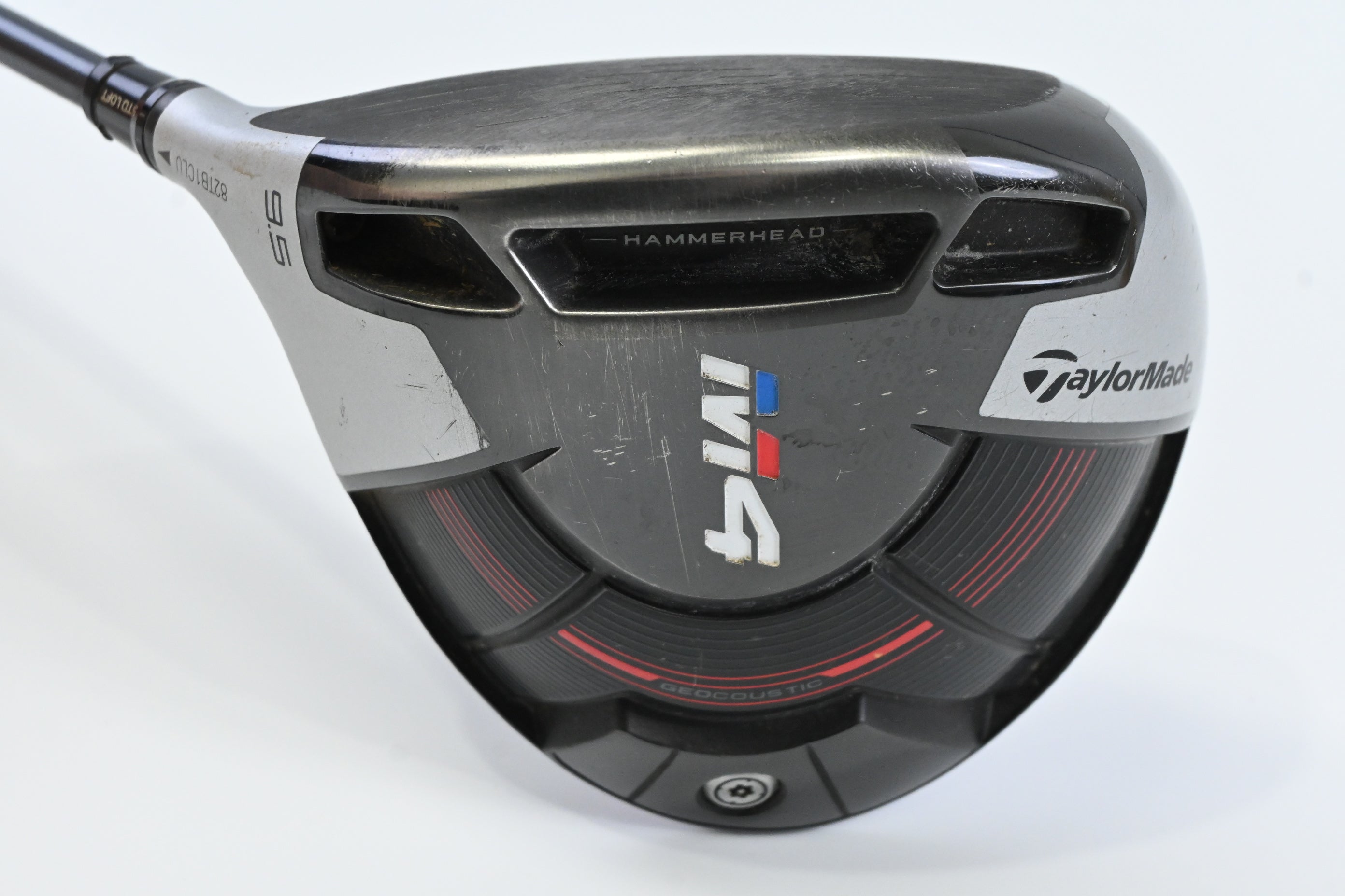 Left Hand Taylormade M4 Driver / 9.5 Degree / Regular Flex Fujikura Atmos Red 5