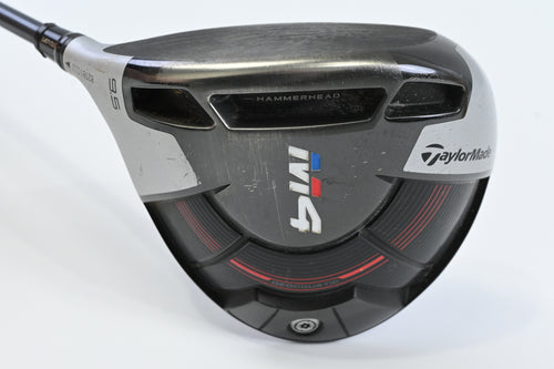 Left Hand Taylormade M4 Driver / 9.5 Degree / Regular Flex Fujikura Atmos Red 5