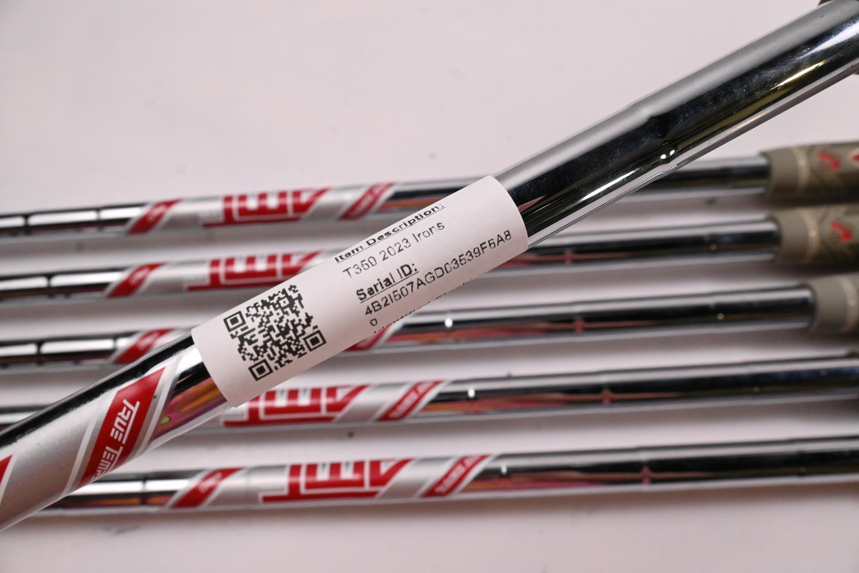 Titleist T350 2023 Irons / 6-PW+48° / Regular Flex AMT Red R300 Shafts