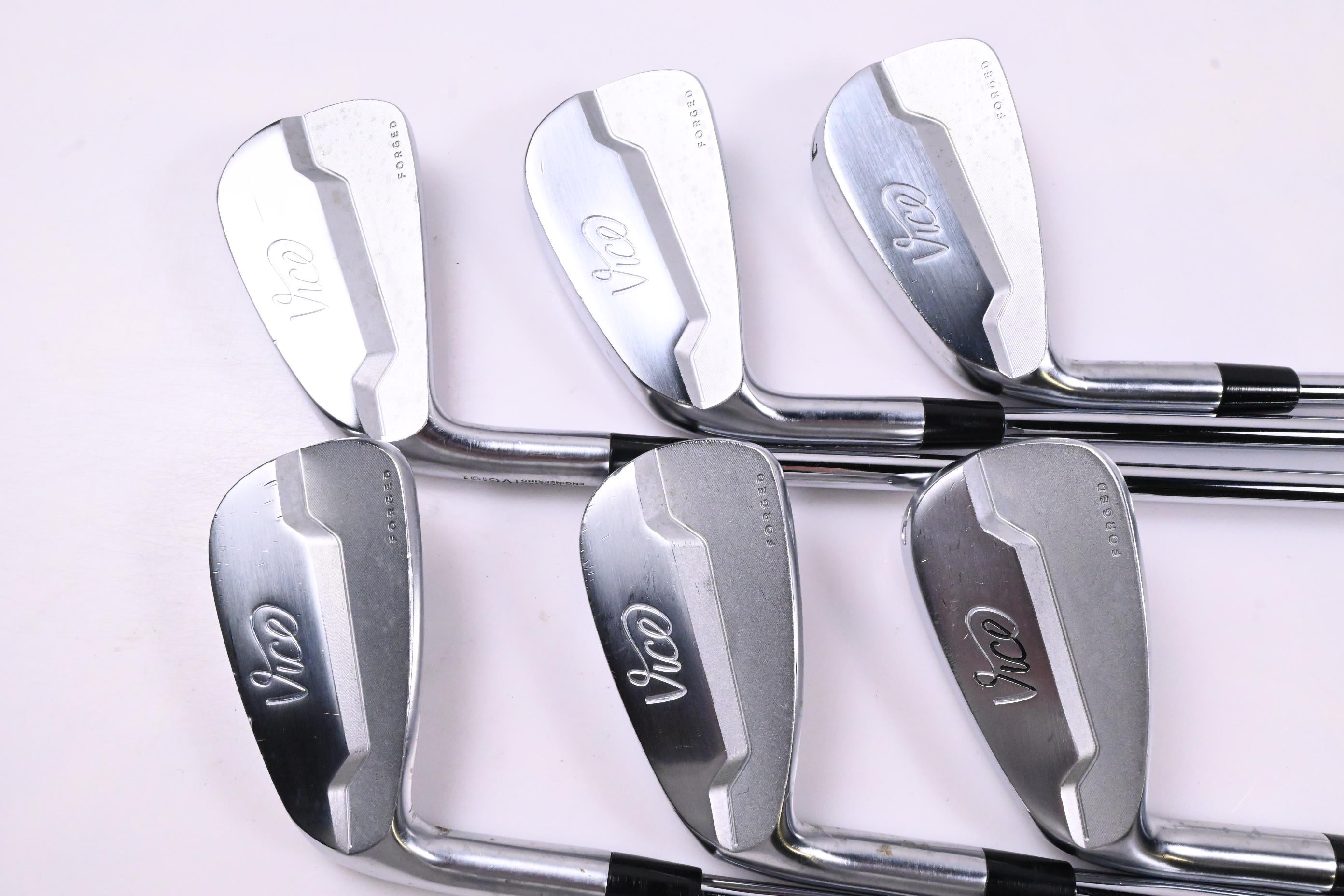 Left Hand Vice VGI01 Irons / 5-PW / Stiff Flex Vice Steel Shafts