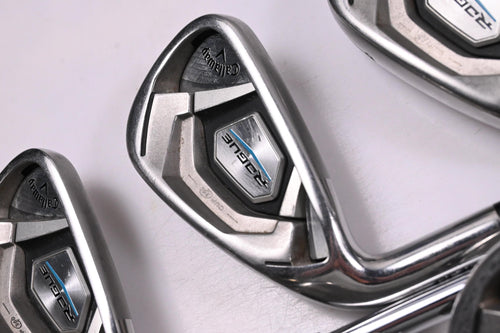 Left Hand Callaway Rogue Irons / 5-PW+GW / Regular Flex XP 95 R300 Shafts