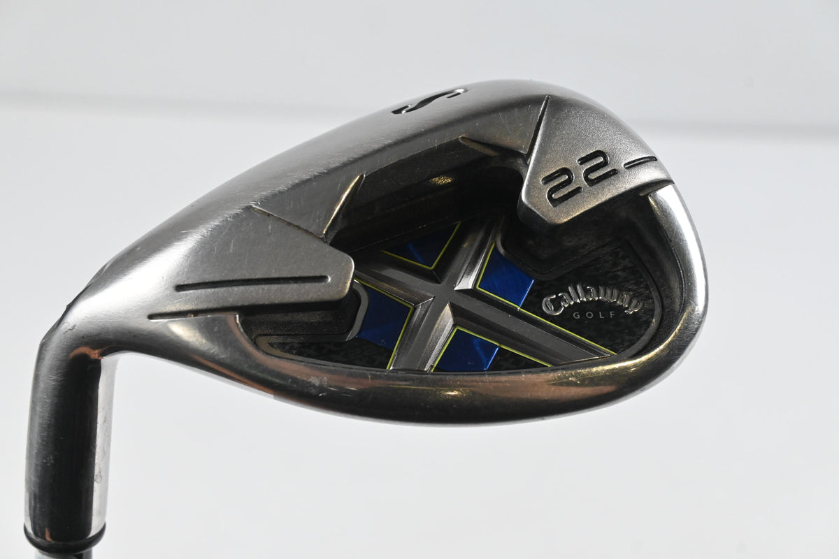 Left Hand Callaway X-22 Sand Wedge / 56 Degree / Regular Flex Callaway 75 Shaft