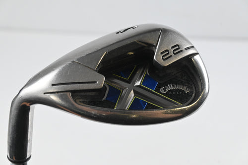 Left Hand Callaway X-22 Sand Wedge / 56 Degree / Regular Flex Callaway 75 Shaft