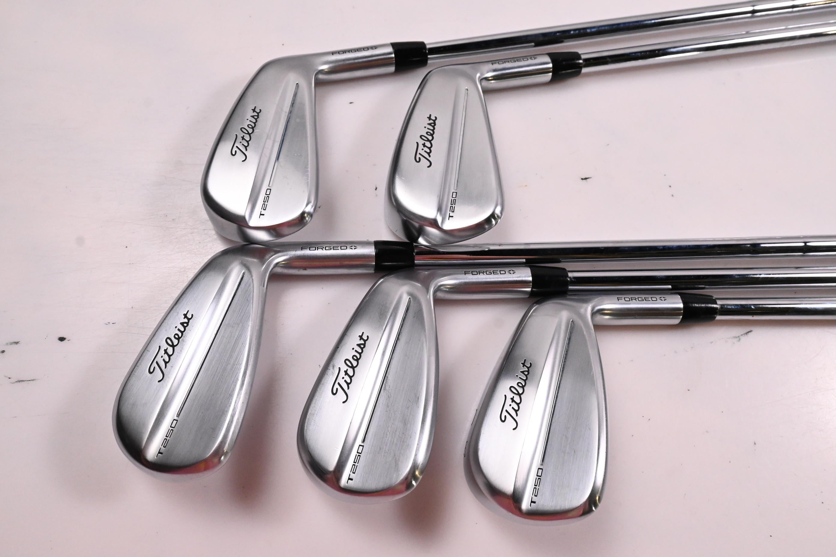 Titleist T250 2025 Irons / 6-PW / Regular Flex KBS Tour Lite Shafts