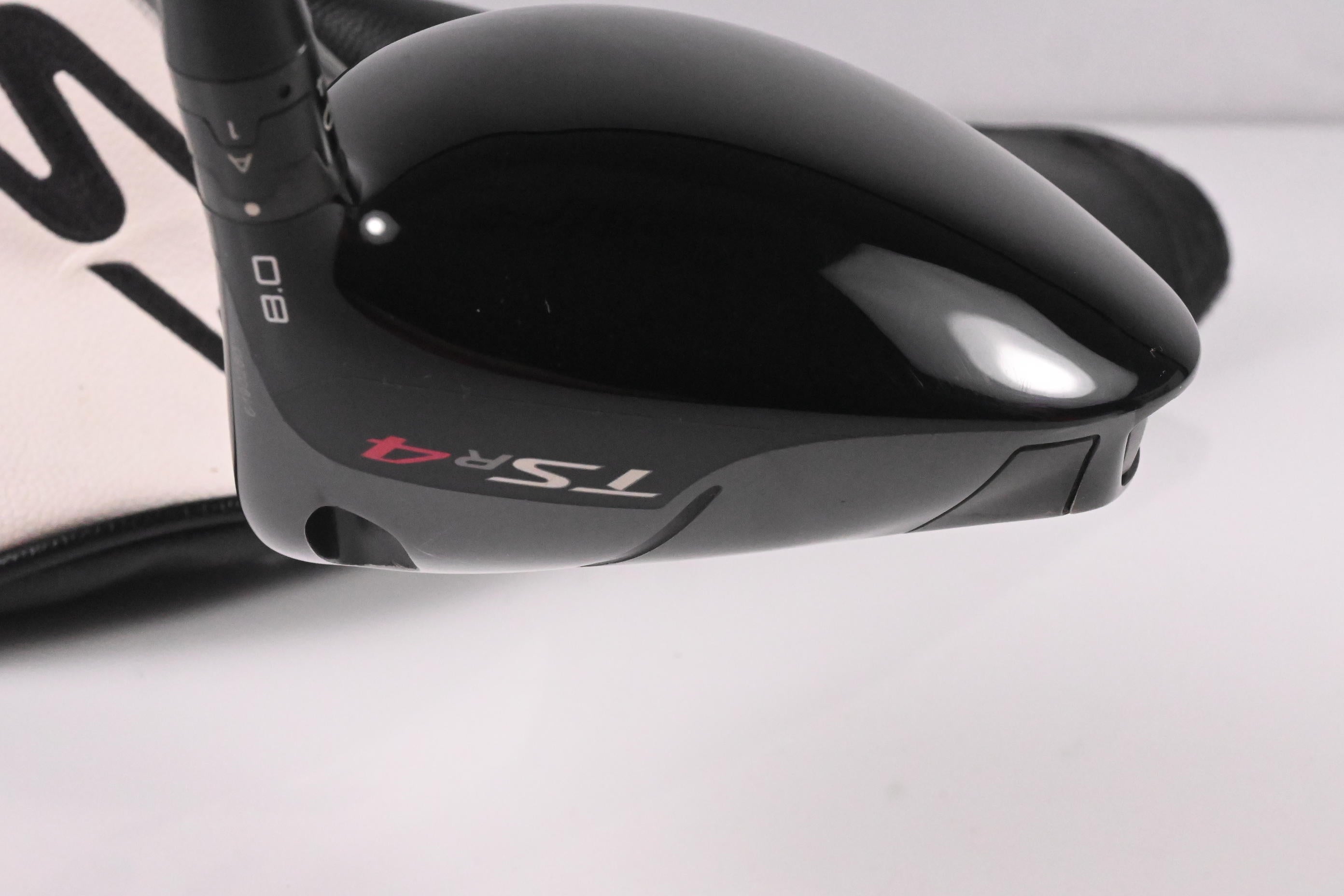 Titleist TSR4 Driver / 8 Degree / Stiff Flex Tensei 1K Black 75 Shaft