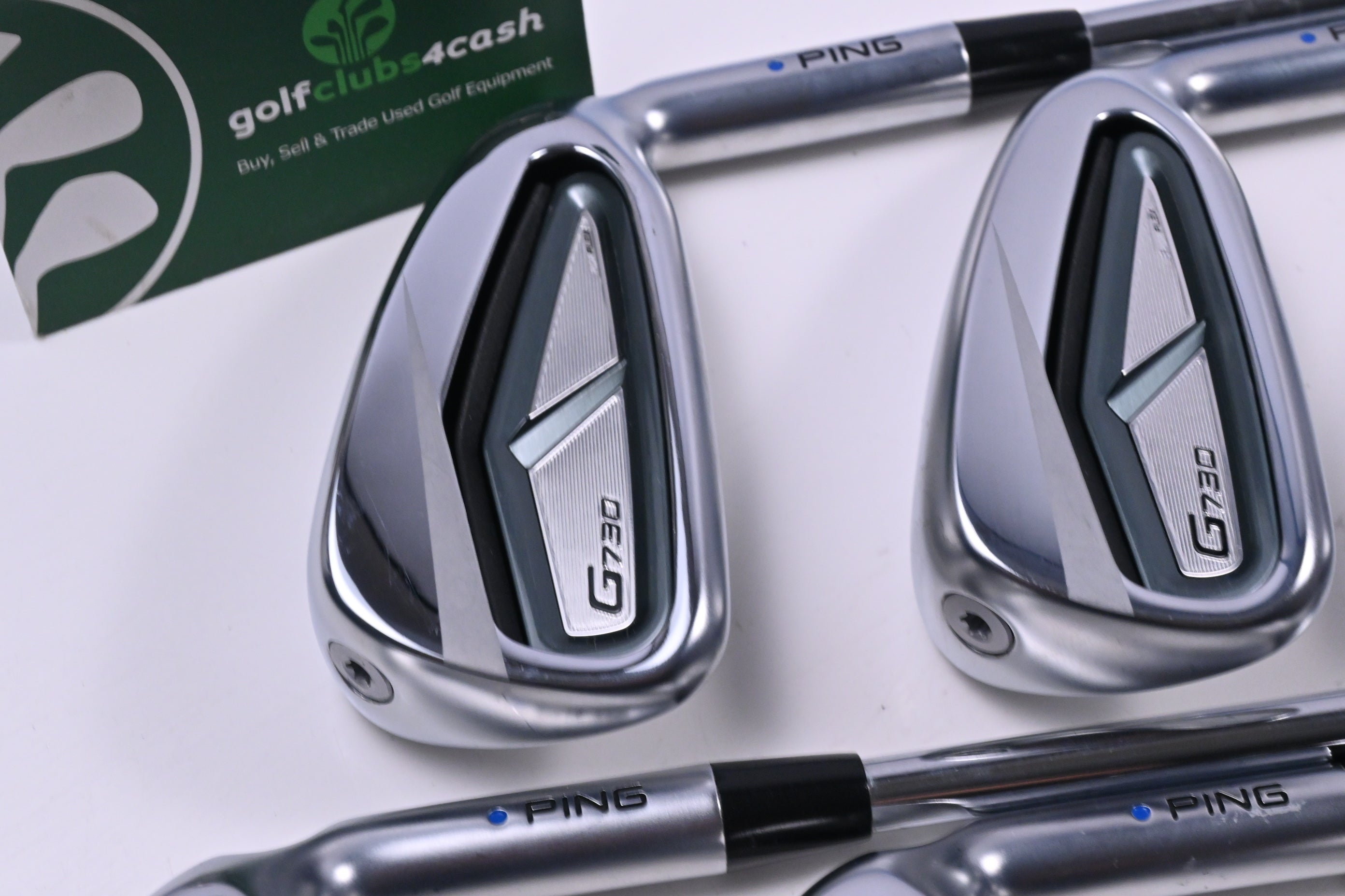 Ping G730 Irons / 6-PW+SW / Blue Dot / Regular Flex Dynamic Gold Mid 100 R300