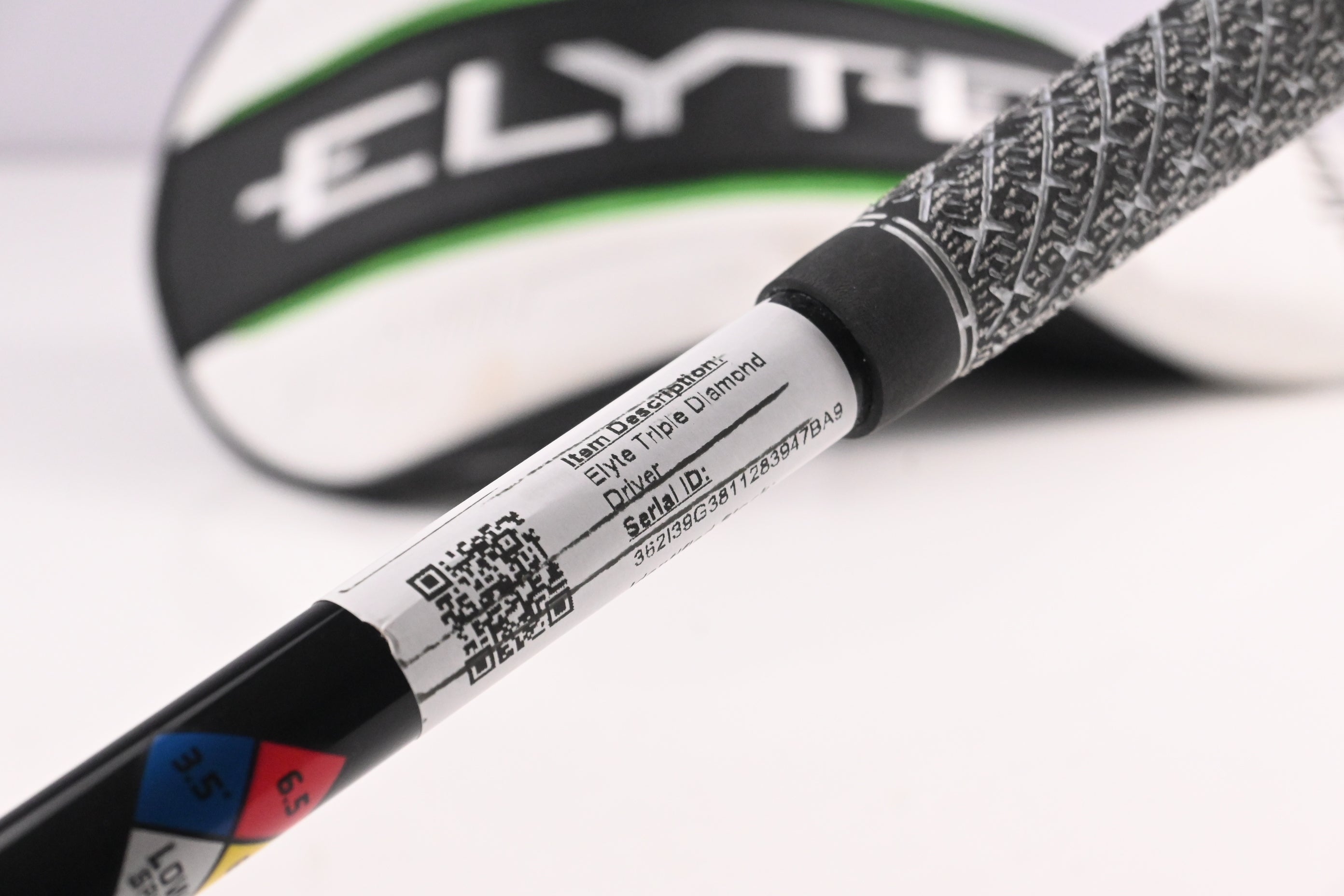 Callaway Elyte Triple Diamond Driver / 9 Degree / X-Flex Hzrdus Smoke RDX Black