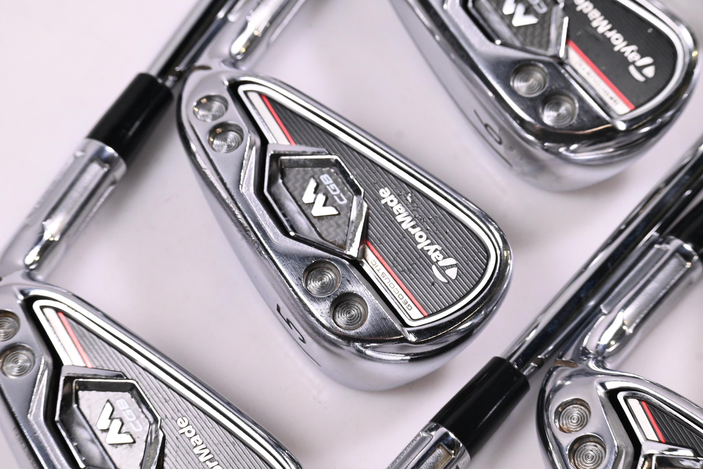 Taylormade M CGB Irons / 4-PW+SW / Stiff Flex Steel Shafts