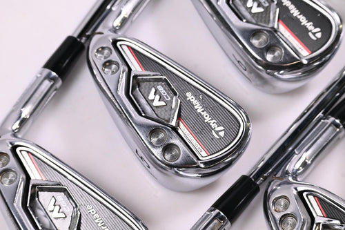 Taylormade M CGB Irons / 4-PW+SW / Stiff Flex Steel Shafts