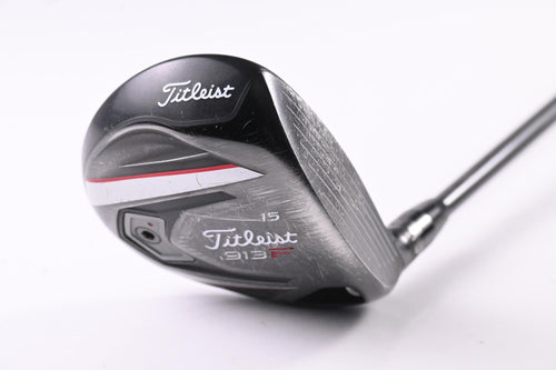 Titleist 913 F #3 Wood / 15 Degree / Stiff Flex Aldila RIP Phenom 80 Shaft