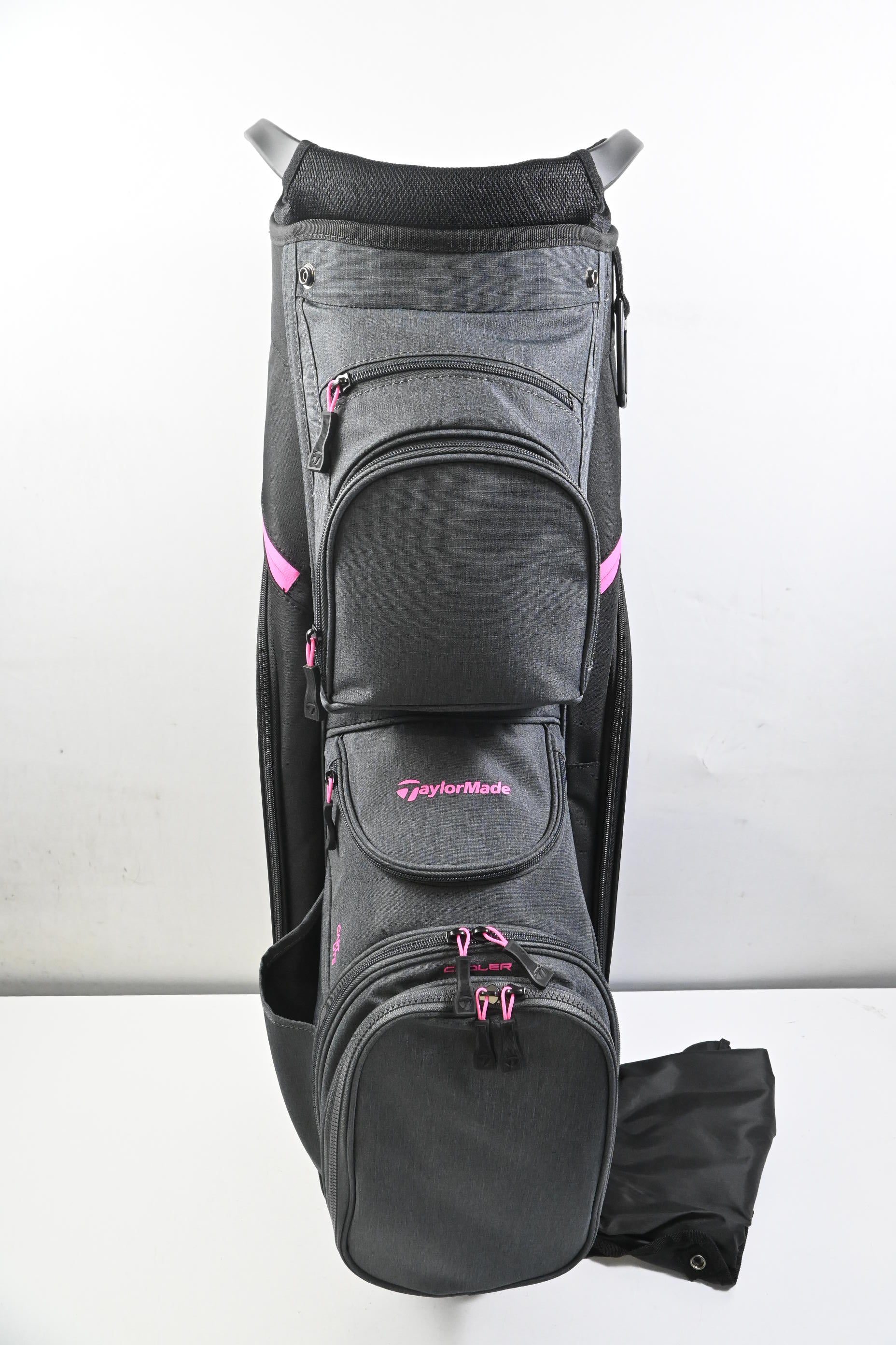 Taylormade Cart Lite Cart Bag / 14-Way Divider / Black, Pink, Grey