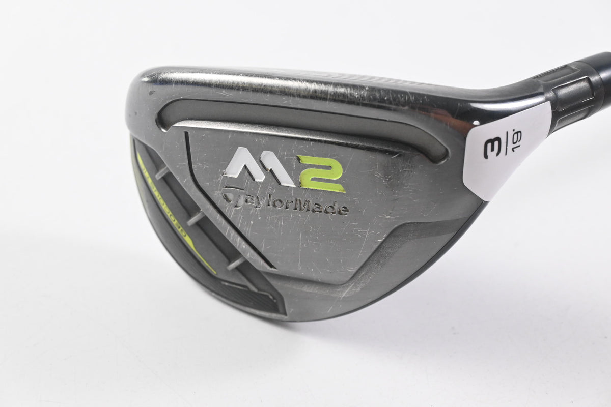 Taylormade M2 2017 #3 Hybrid / 19 Degree / Stiff Flex REAX 75 Shaft