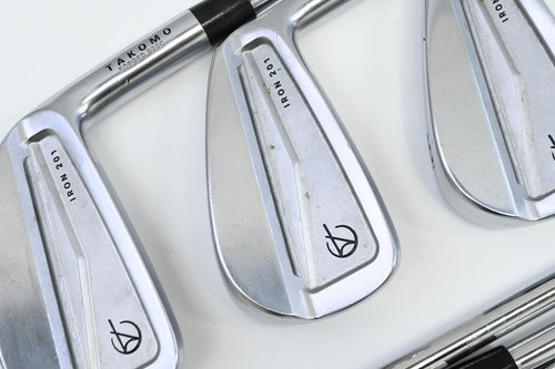Takomo 201 Irons / 4-PW / X-Flex KBS Tour Lite Shafts