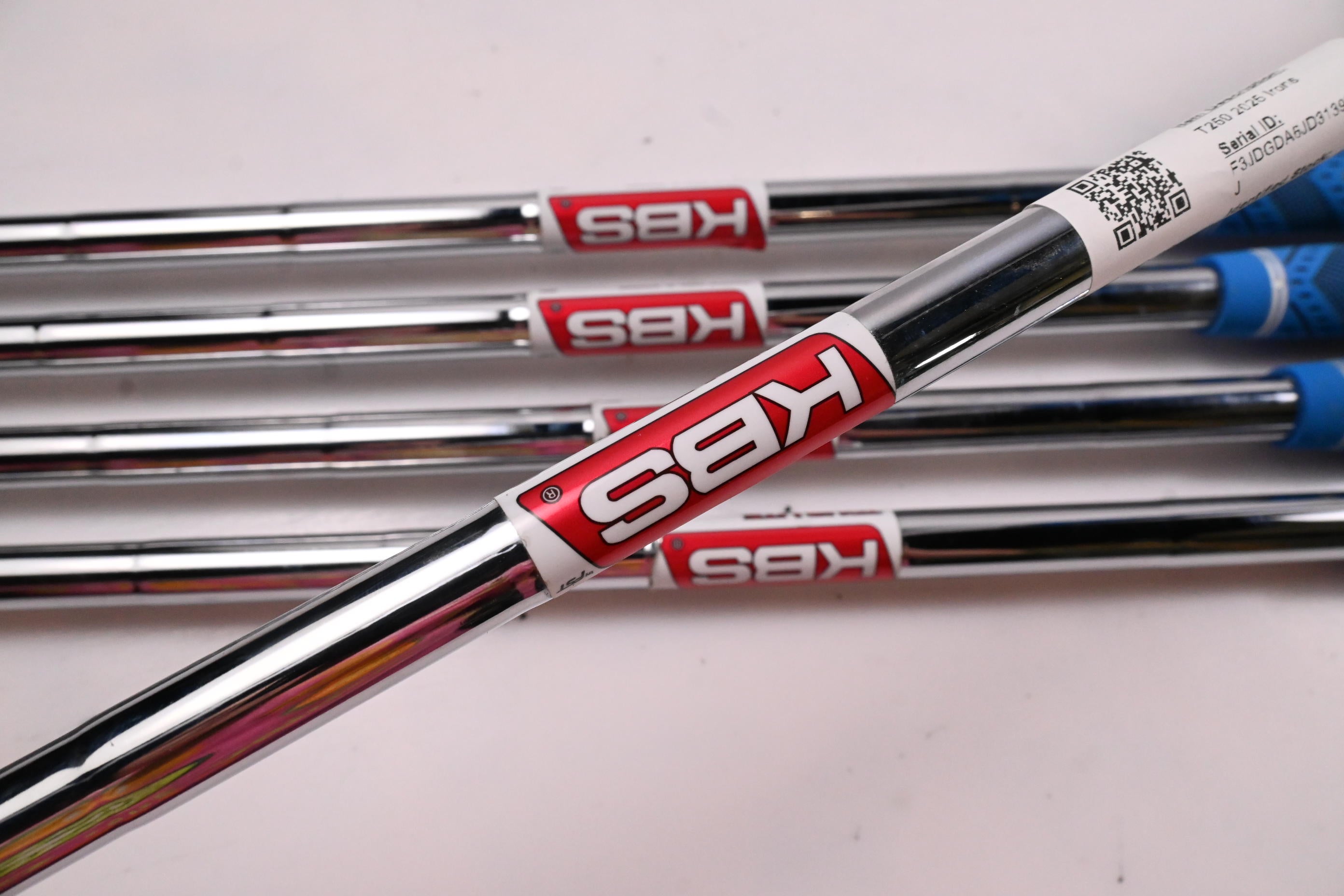 Titleist T250 2025 Irons / 6-PW / Regular Flex KBS Tour Lite Shafts