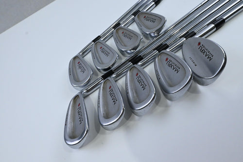 Maxfli Revolution Red Dot Irons / 3-PW+SW / Regular Flex Dynalite Gold R300