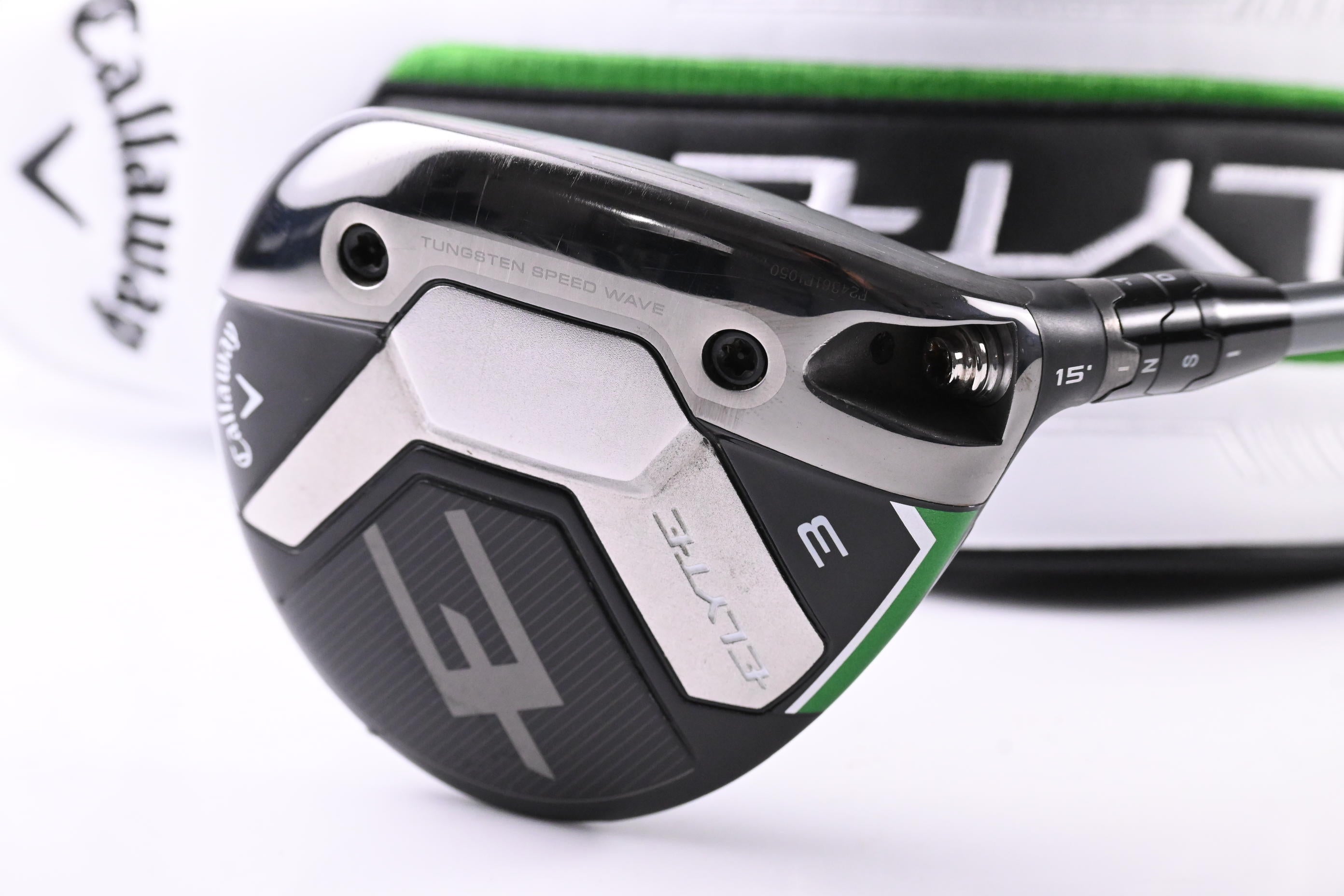 Callaway Elyte #3 Wood / 15 Degree / X-Flex Project X Denali Charcoal 70 Shaft