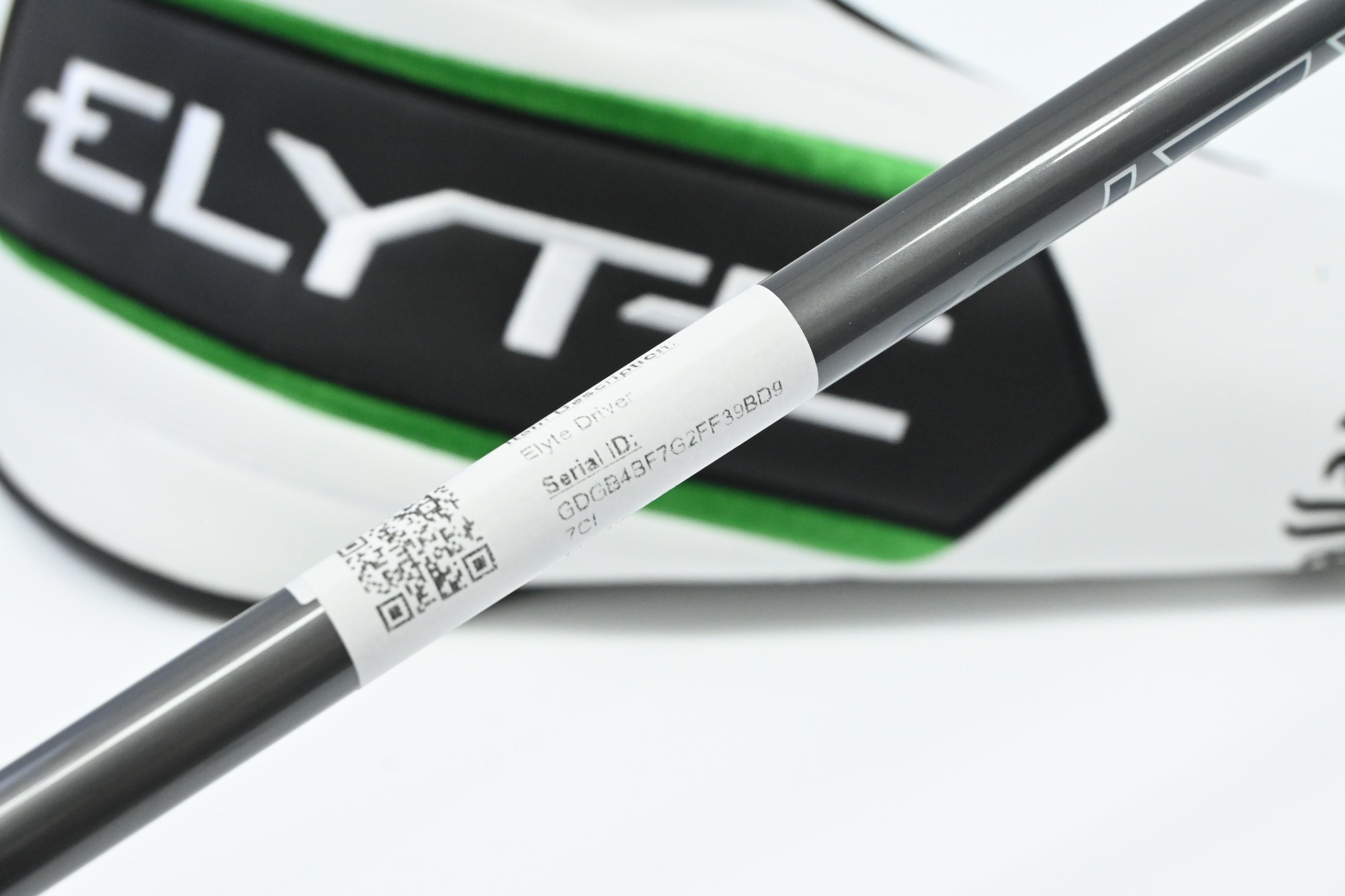 Callaway Elyte Driver / 9 Degree / Stiff Flex Denali Charcoal 60 Shaft