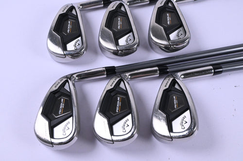 Callaway Rogue ST Max OS Irons / 5-PW / Regular Flex HZRDUS Gen4 Silver 65
