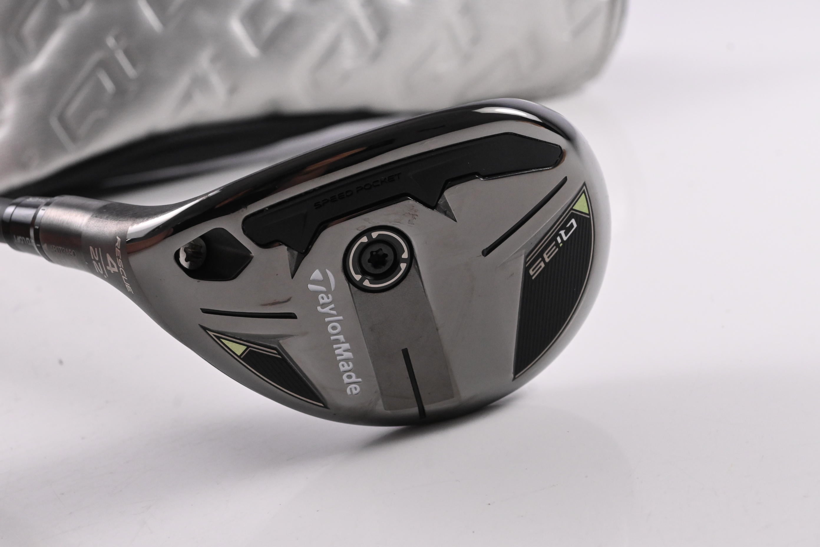 Taylormade Qi35 #4 Hybrid / 22 Degree / Regular Flex Ventus Blue 6 Shaft