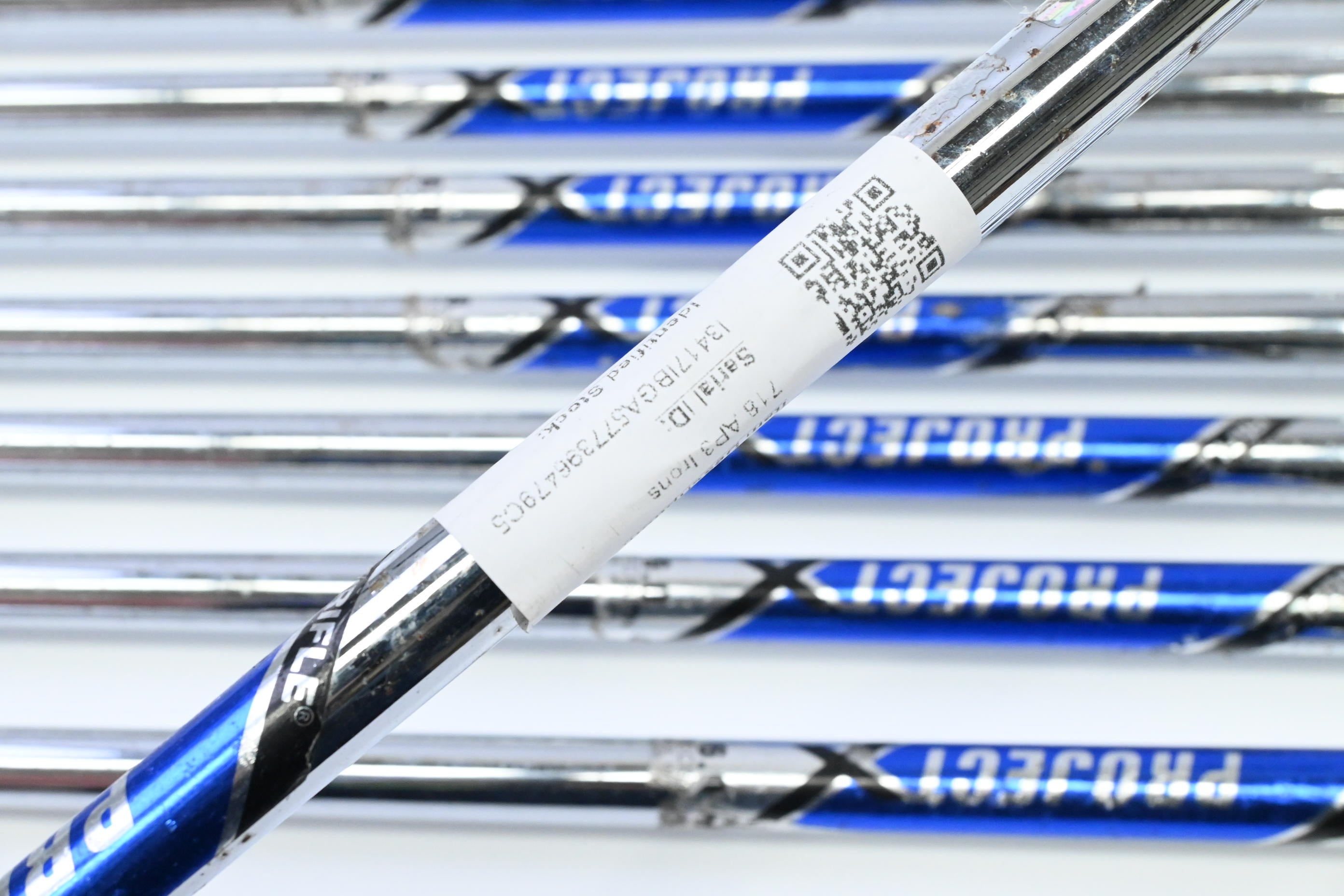 Titleist 718 AP3 Irons / 3-PW / Stiff Flex Project X Rifle Shafts
