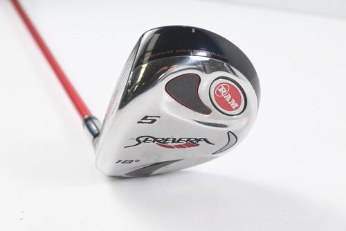 Left Hand RAM Serbera #5 Wood / 18 Degree / Regular Flex Grafalloy Prototype DC