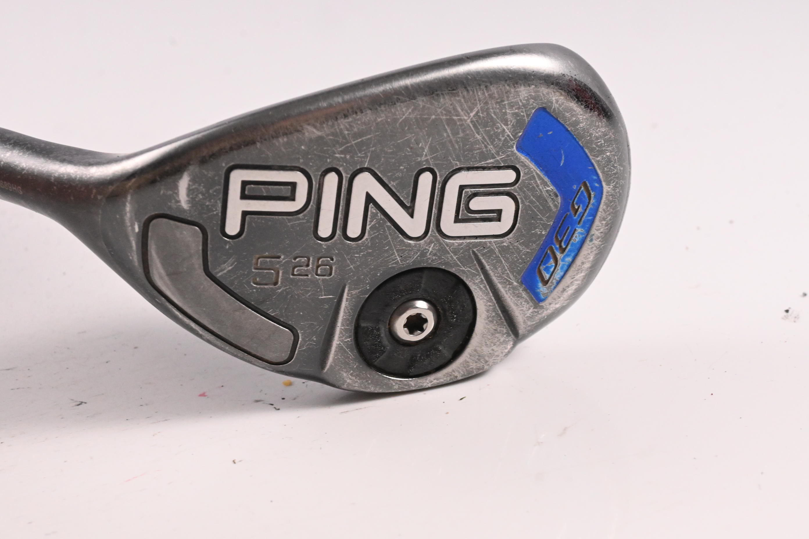 Left Hand Ping G30 #5 Hybrid / 26 Degree / Senior Flex Ping TFC 419 Shaft