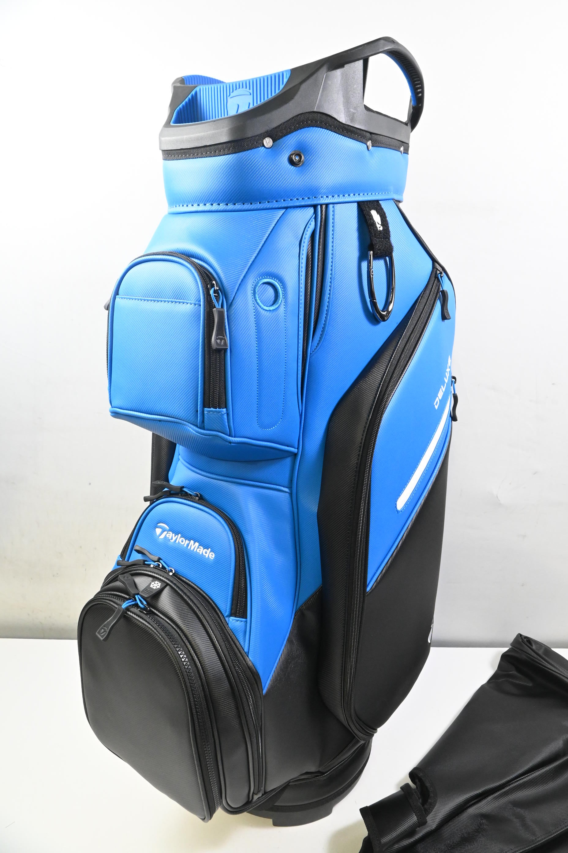 Taylormade Deluxe Cart Bag / 14-Way Divider / Blue, Black