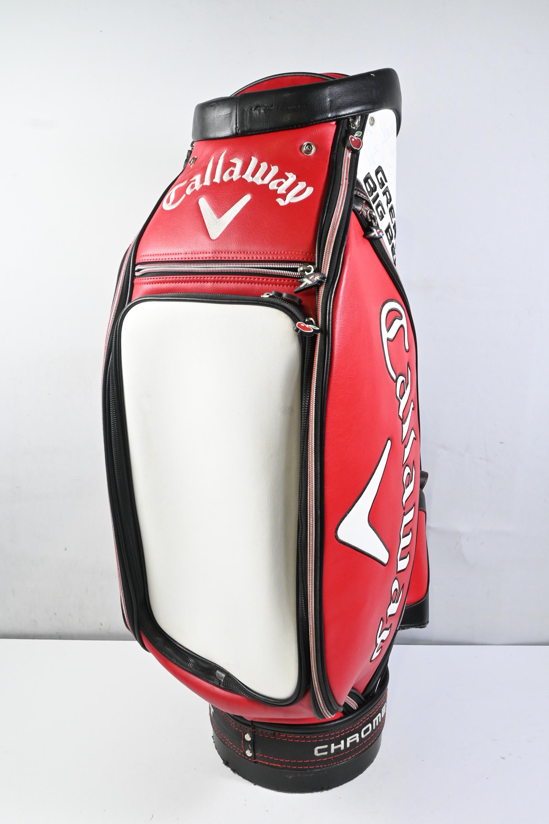 Callaway Great Big Bertha Tour Bag / 6-Way Divider / White, Red
