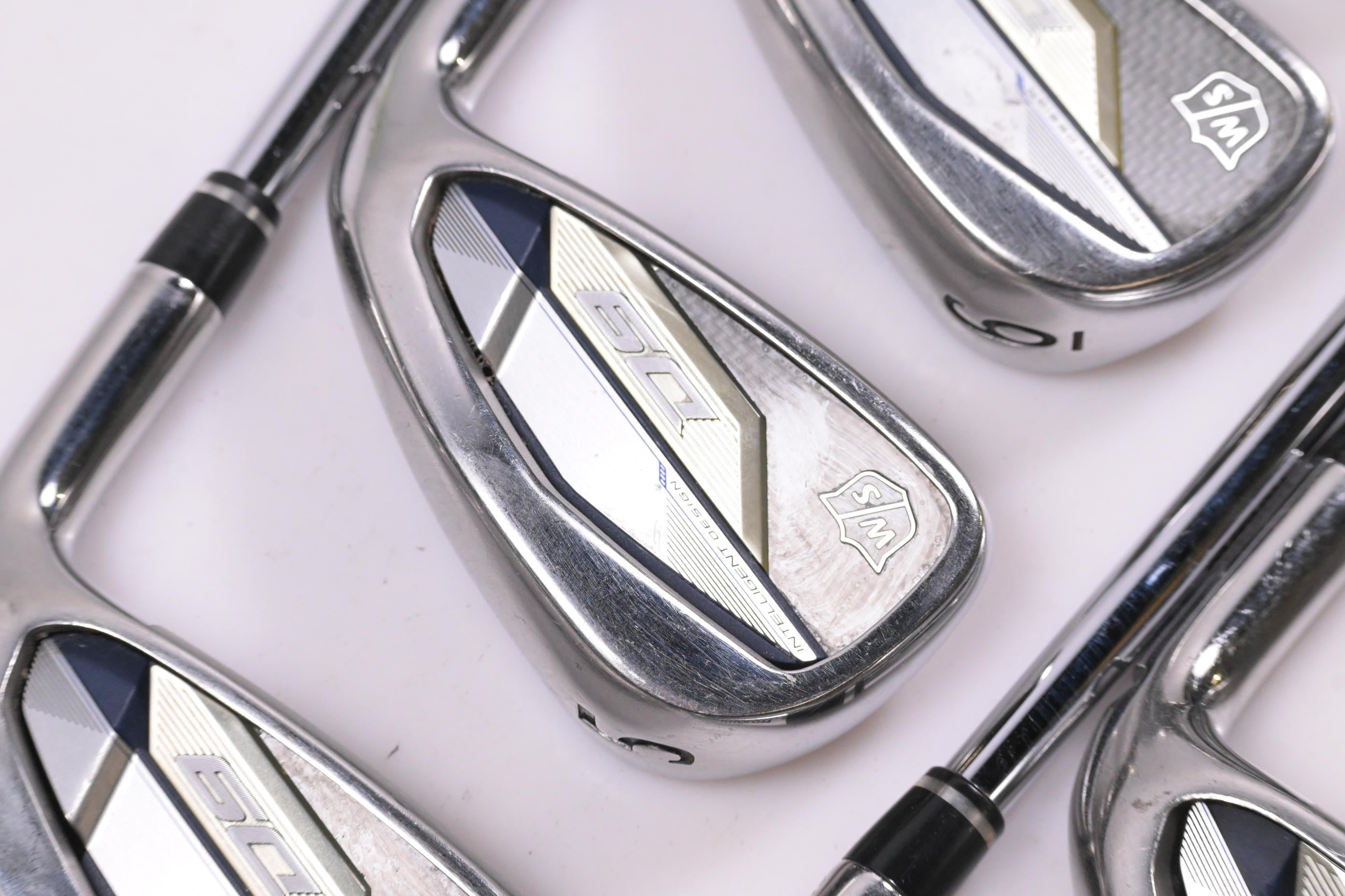Wilson D9 Irons / 4-GW / Regular Flex KBS Max Ultralite Shafts
