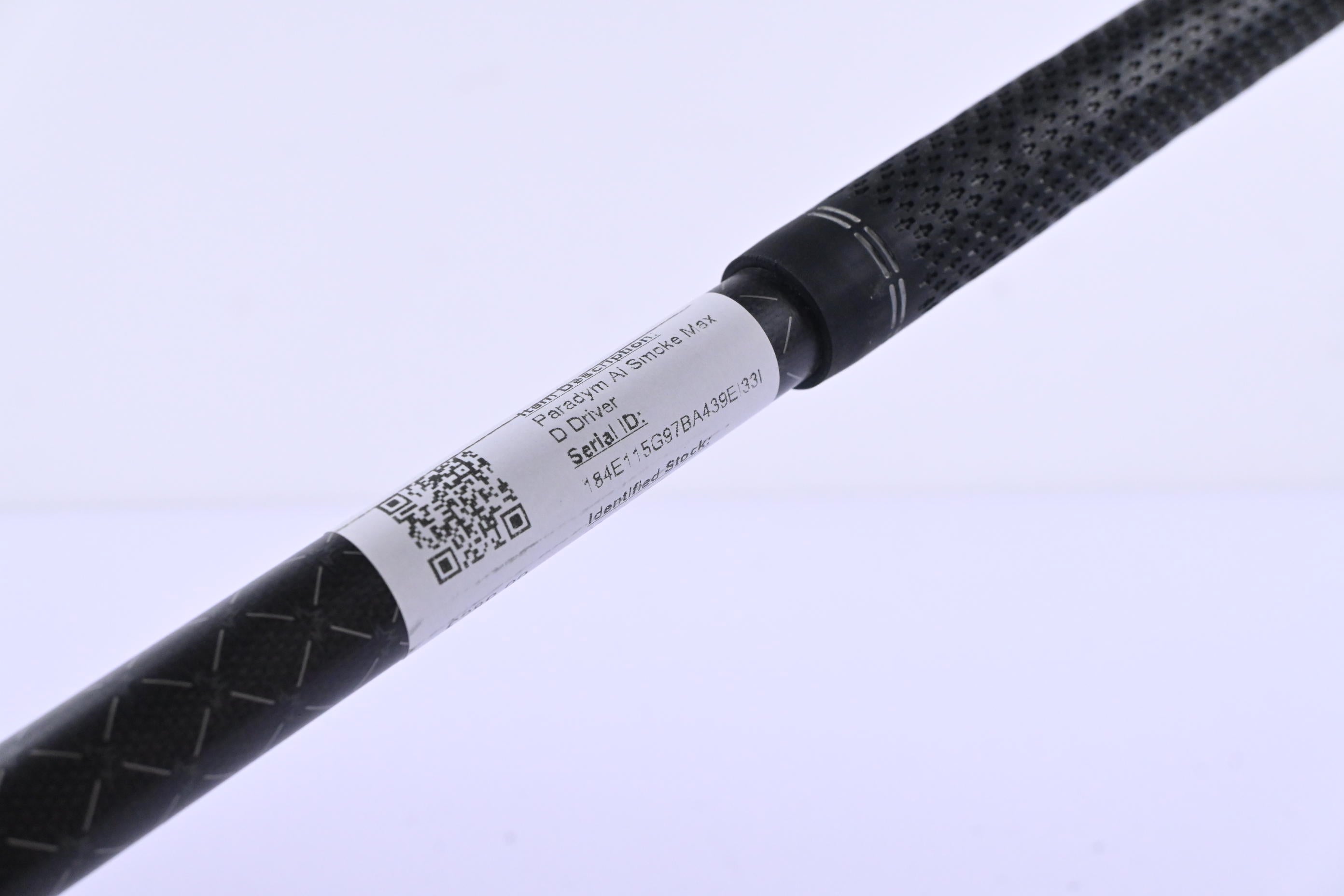 Callaway Paradym Ai Smoke Max D Driver / 10.5 Degree / Stiff Flex Tensei AV 55