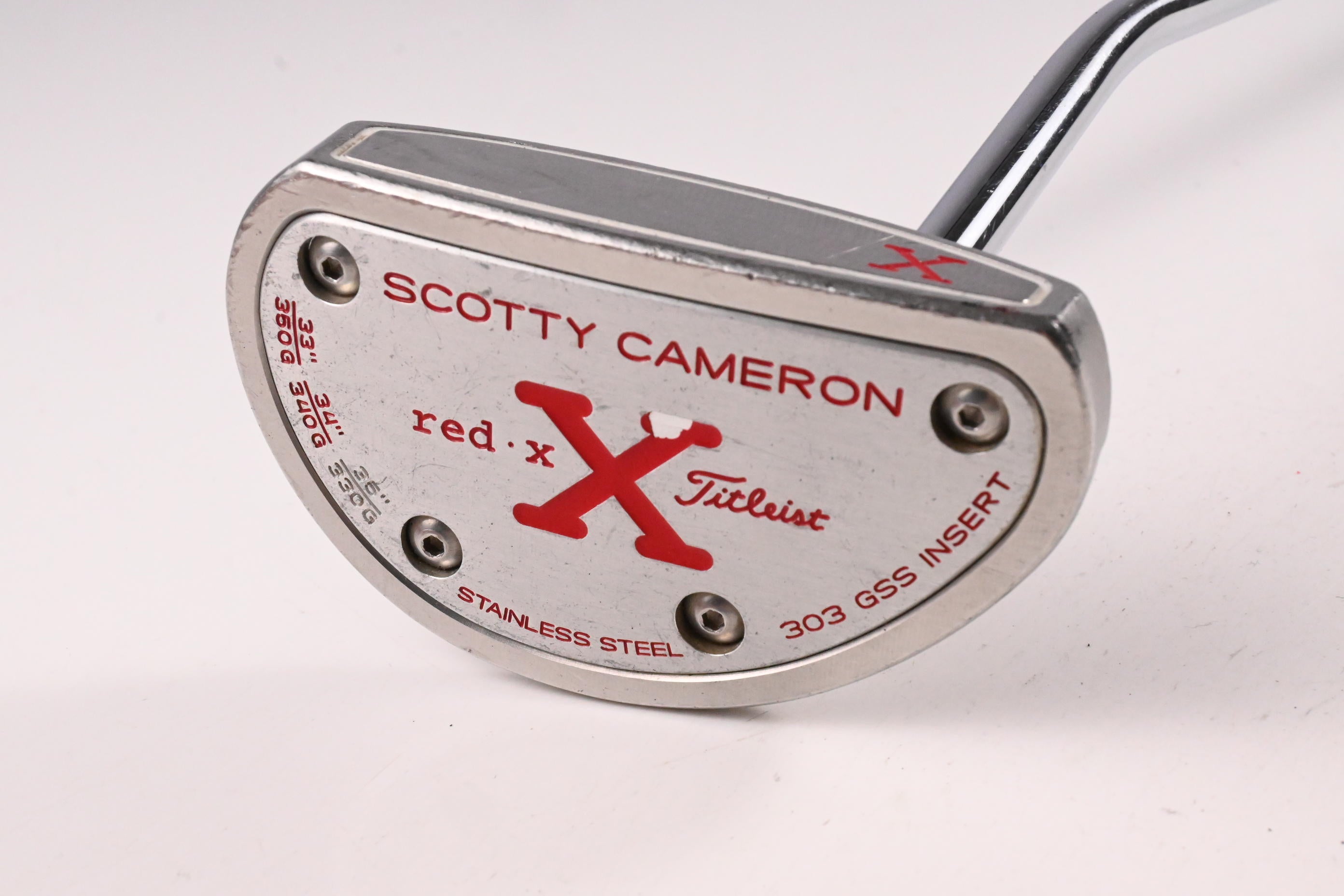 Scotty Cameron Red X Putter / 35 Inch
