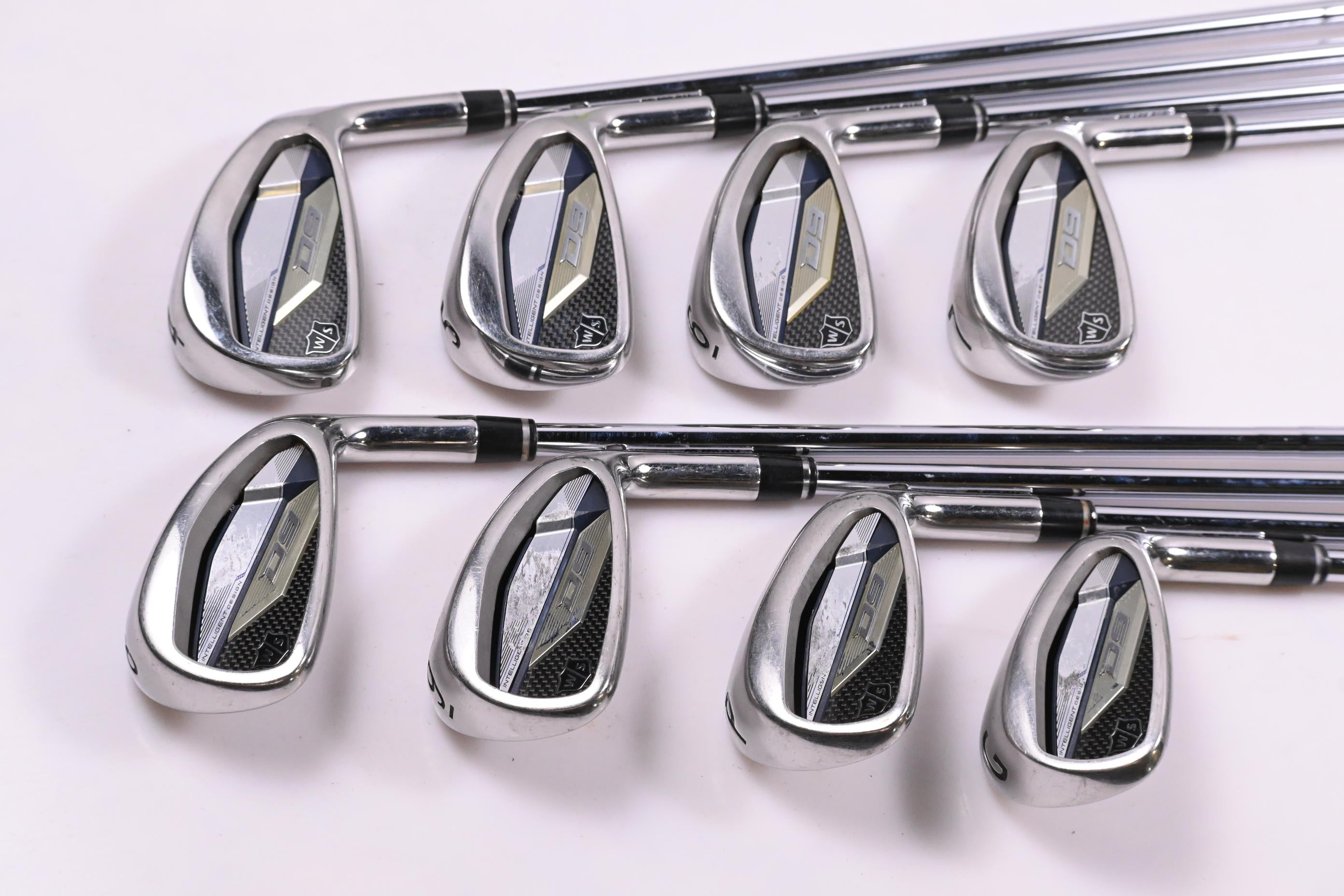 Wilson D9 Irons / 4-GW / Regular Flex KBS Max Ultralite Shafts