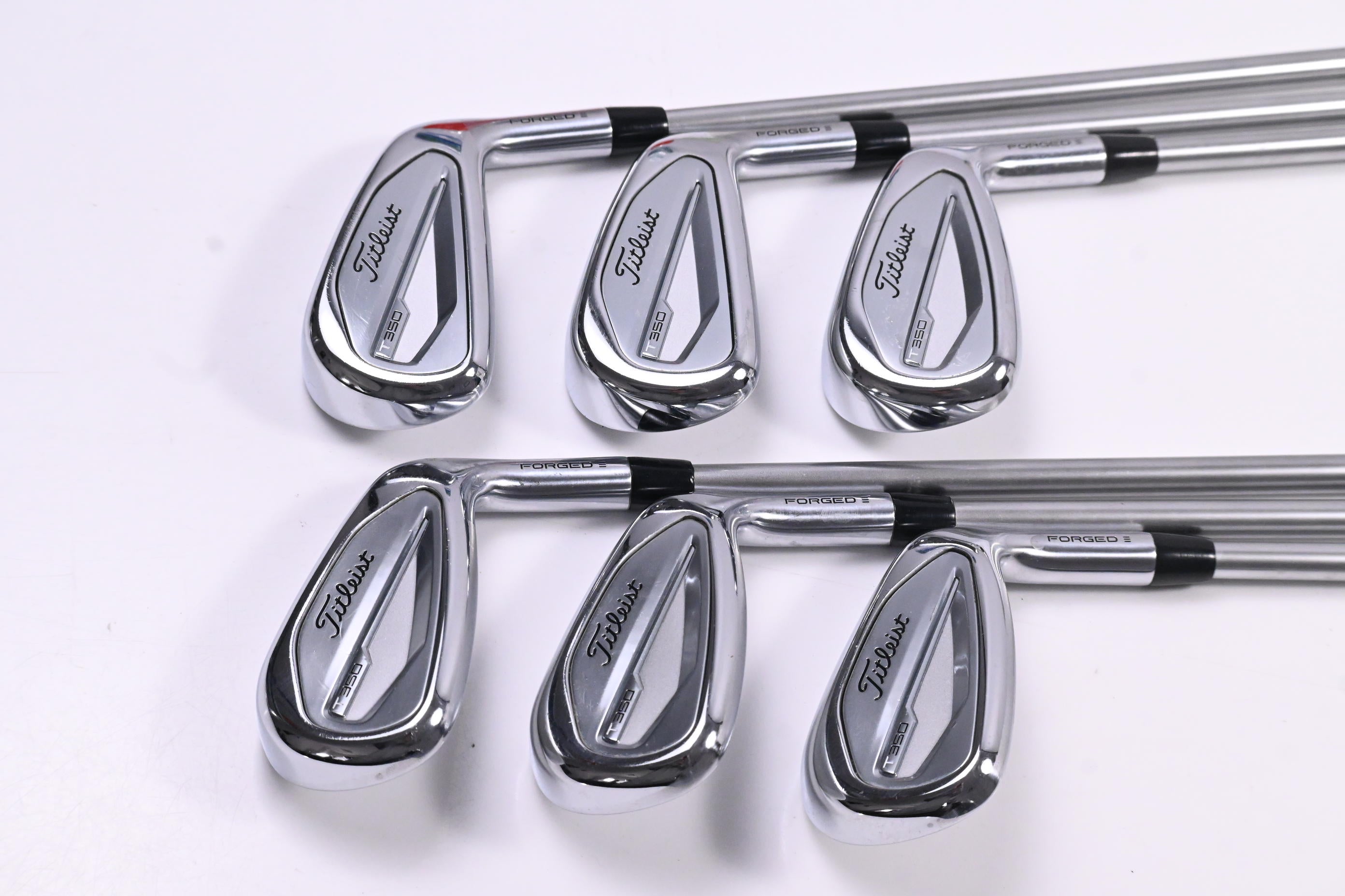 Titleist T350 2023 Irons / 6-PW+48° / Regular Flex Fubuki MV Series 55 Shafts