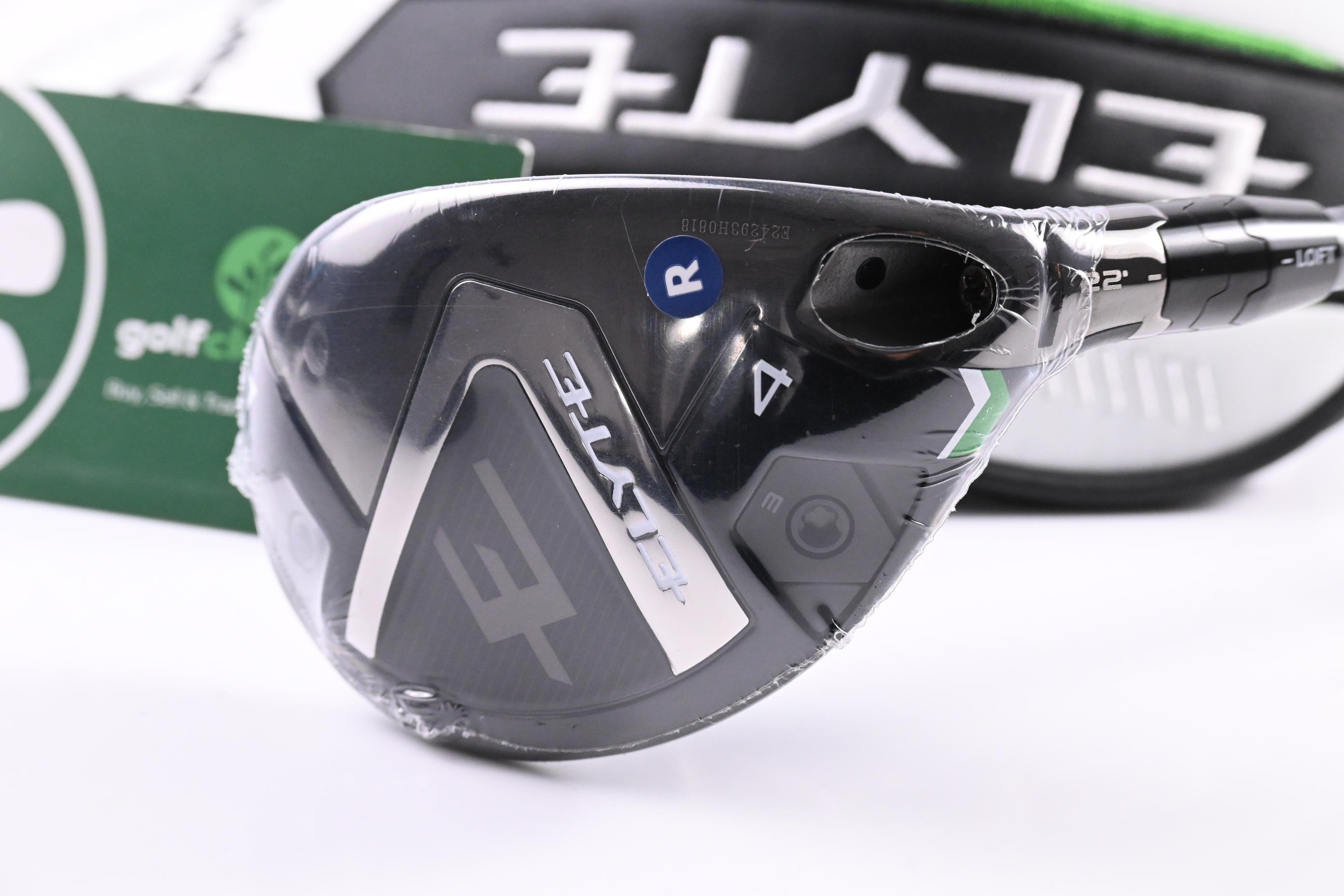 Callaway Elyte #4 Hybrid / 22 Degree / Regular Flex Denali Charcoal 60 Shaft