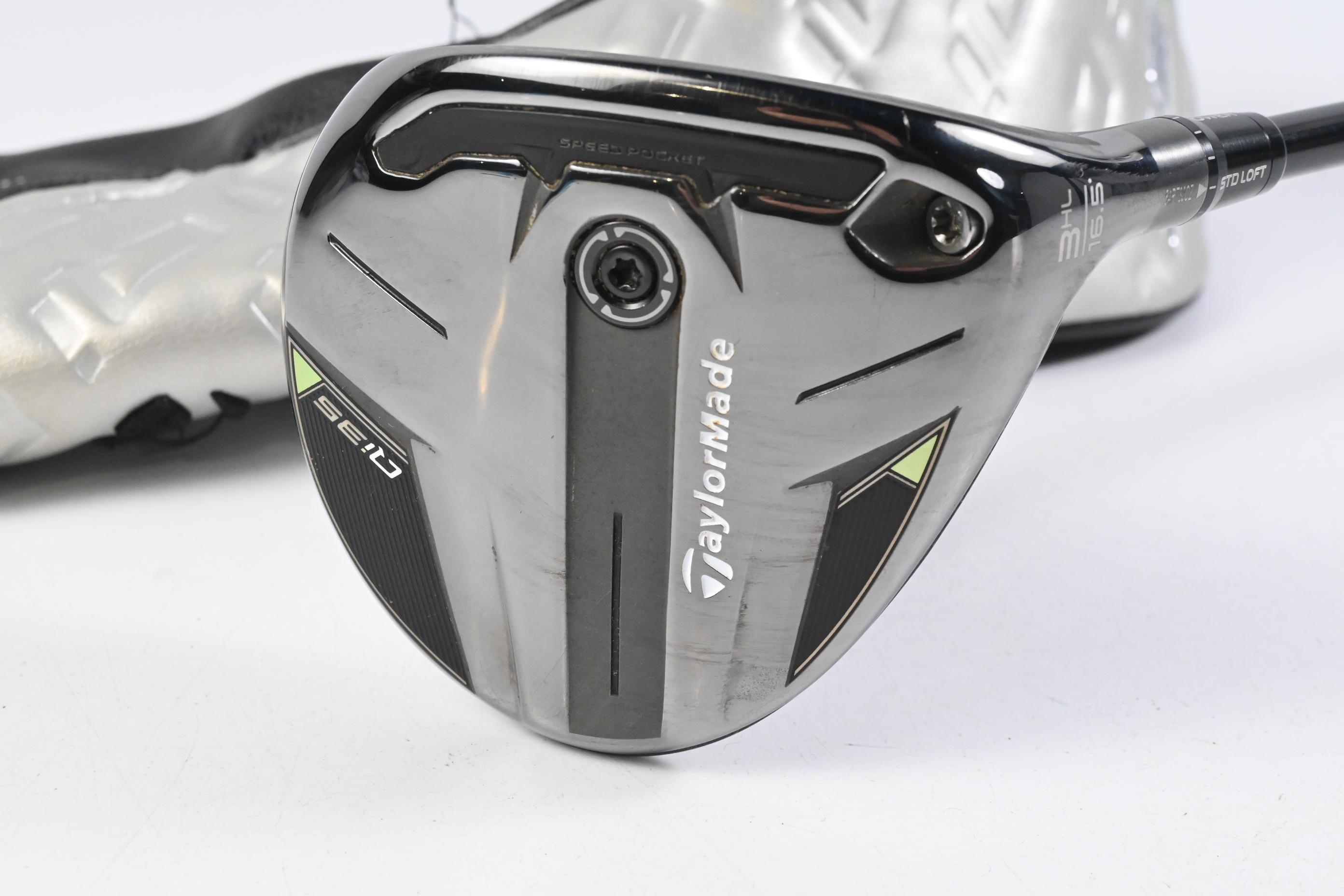 Taylormade Qi35 #3 Wood / 16.5 Degree / Stiff Flex Kai'li White 70 Shaft