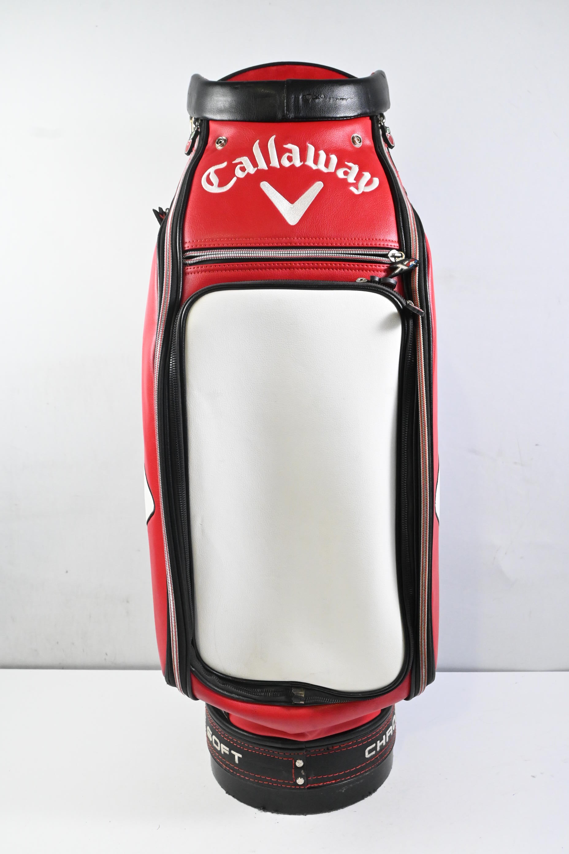Callaway Great Big Bertha Tour Bag / 6-Way Divider / White, Red