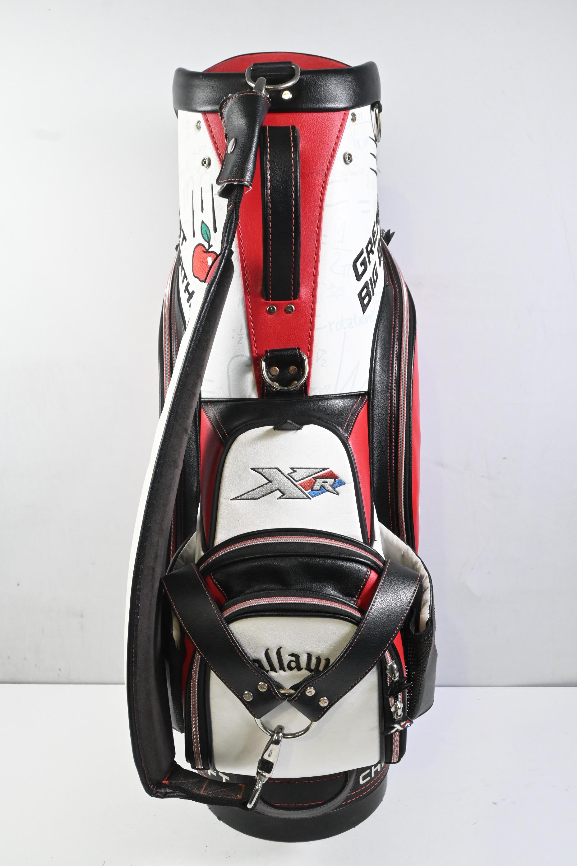 Callaway Great Big Bertha Tour Bag / 6-Way Divider / White, Red