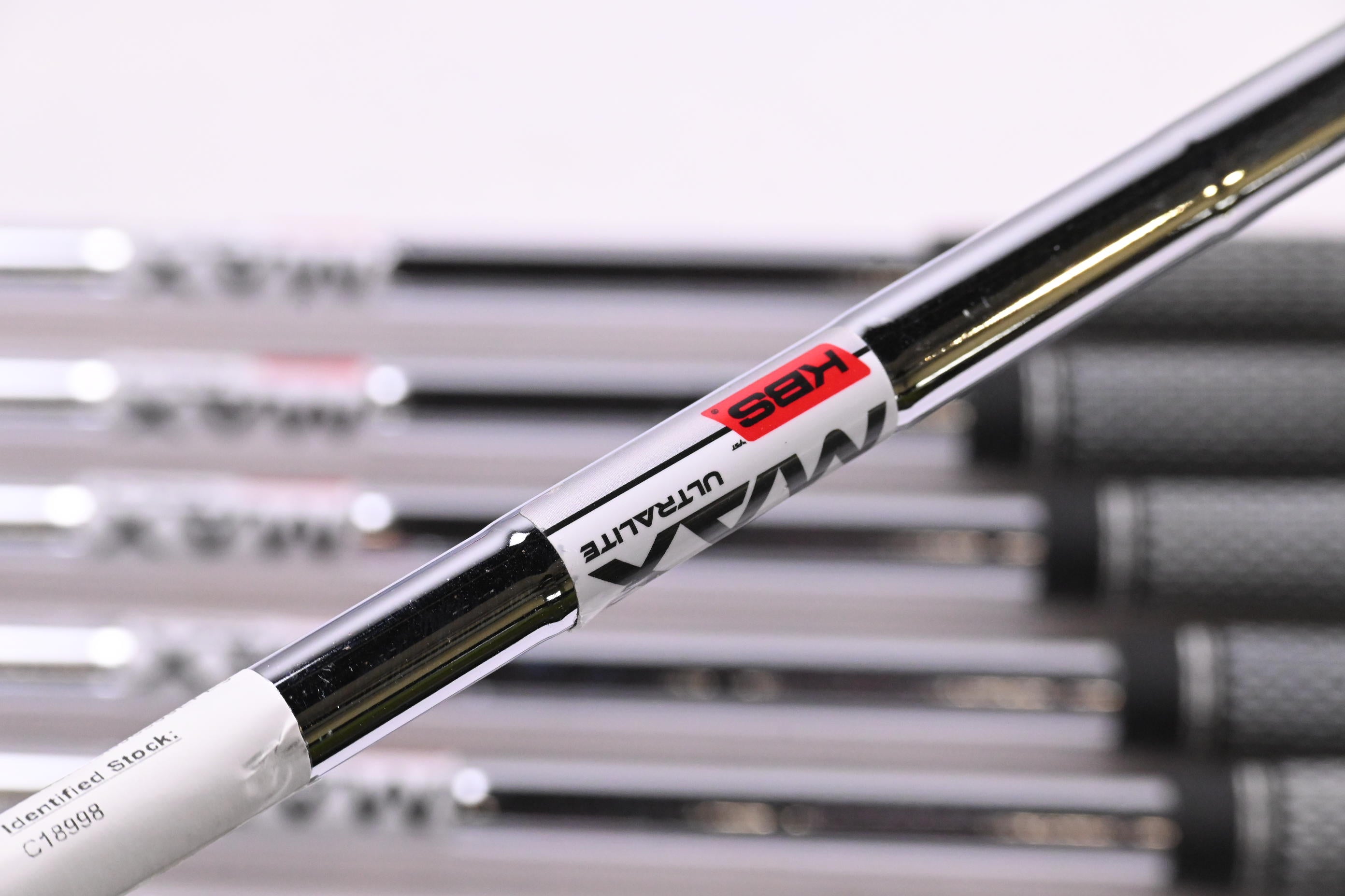 Wilson D9 Irons / 4-GW / Regular Flex KBS Max Ultralite Shafts