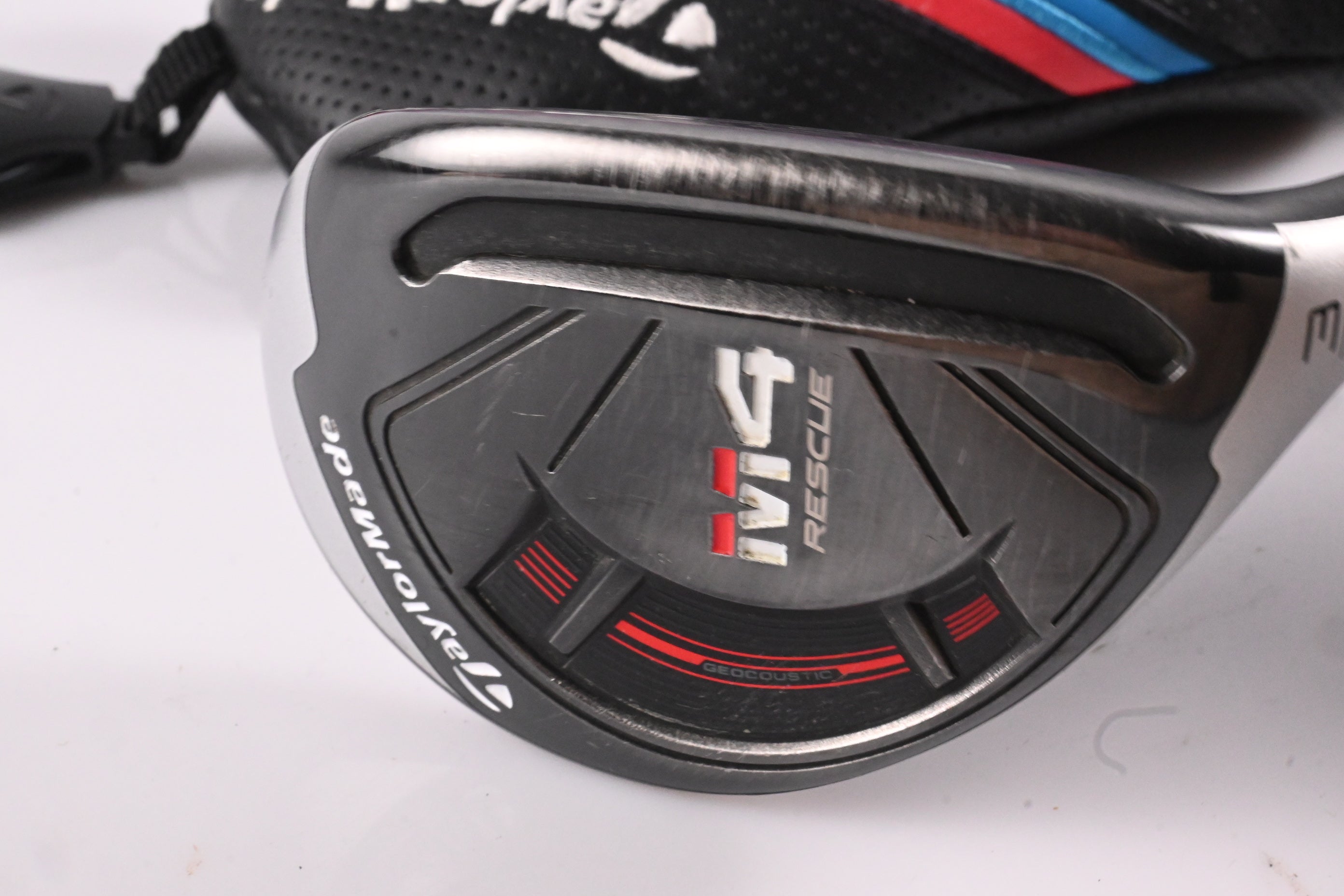 Taylormade M4 #3 Hybrid / 19 Degree / Stiff Flex Fujikura Atmos Red 7 Shaft