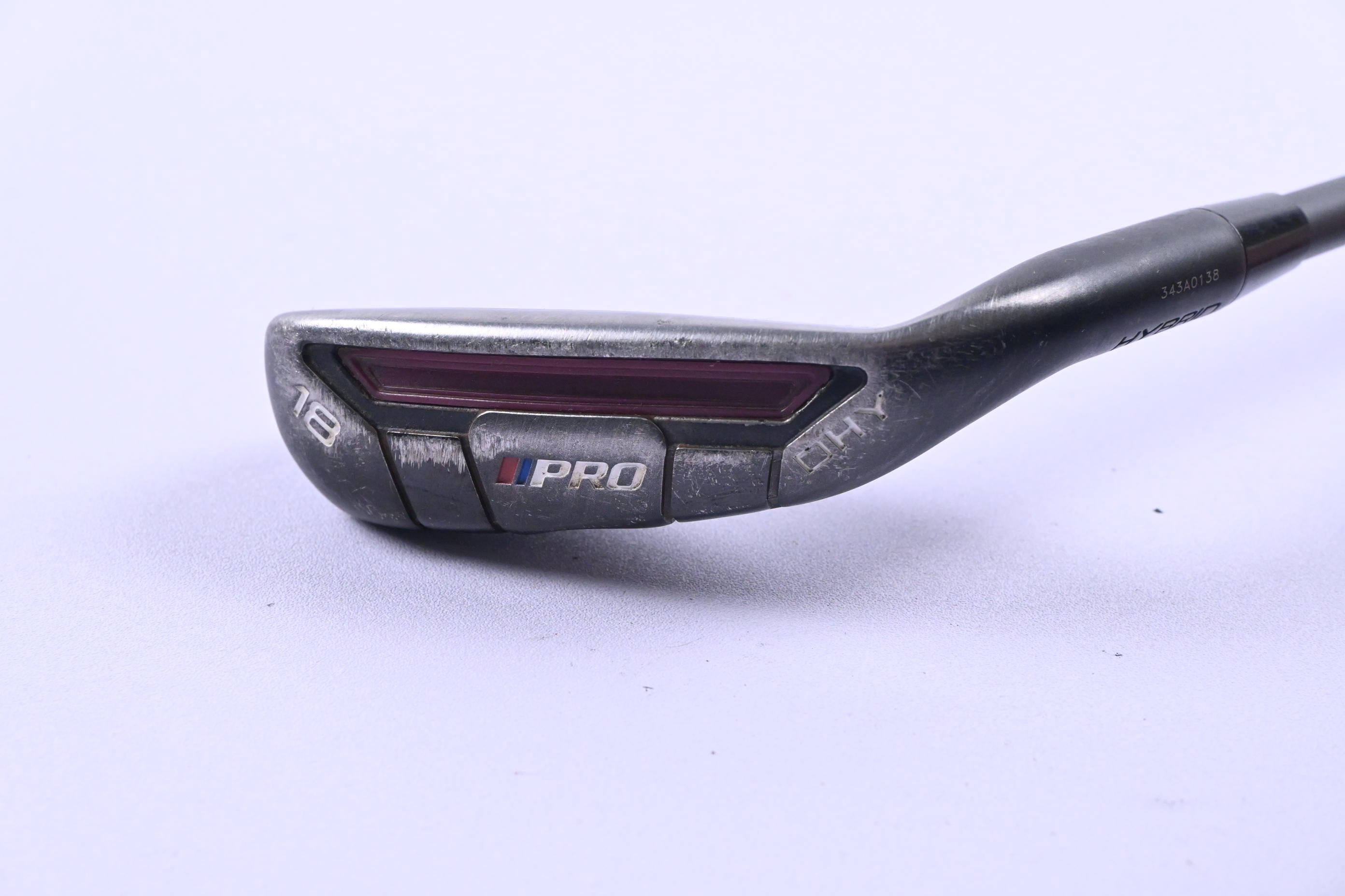 Adams Pro DHY #3 Hybrid / 18 Degree / Stiff Flex Aldila Tour Blue 85
