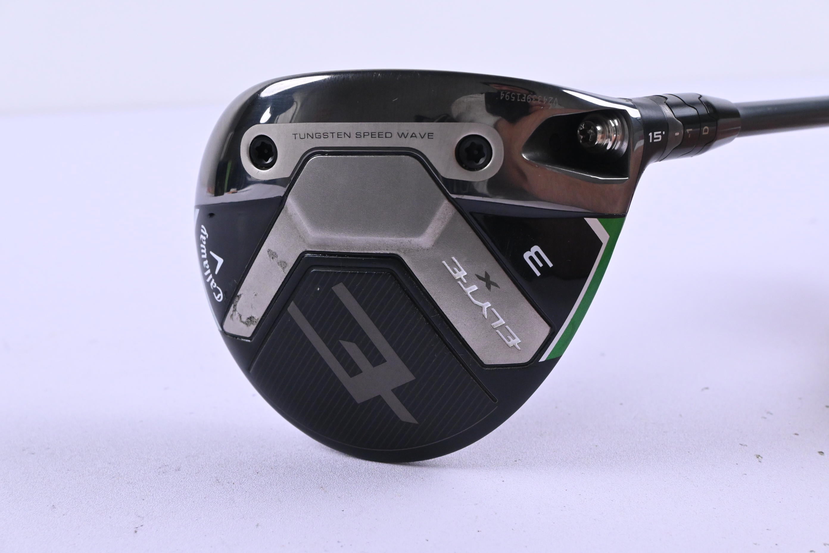 Callaway Elyte X #3 Wood / 15 Degree / Stiff Flex HZRDUS Smoke iM10 70 Shaft
