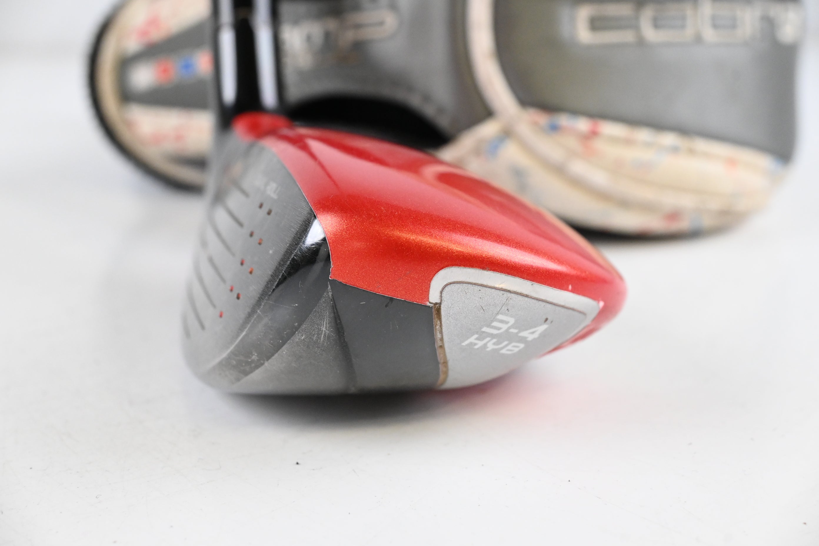 Left Hand Cobra AMP Cell #3-4 Hybrid / 19-22 Degree / Stiff Flex Cobra 50 Shaft