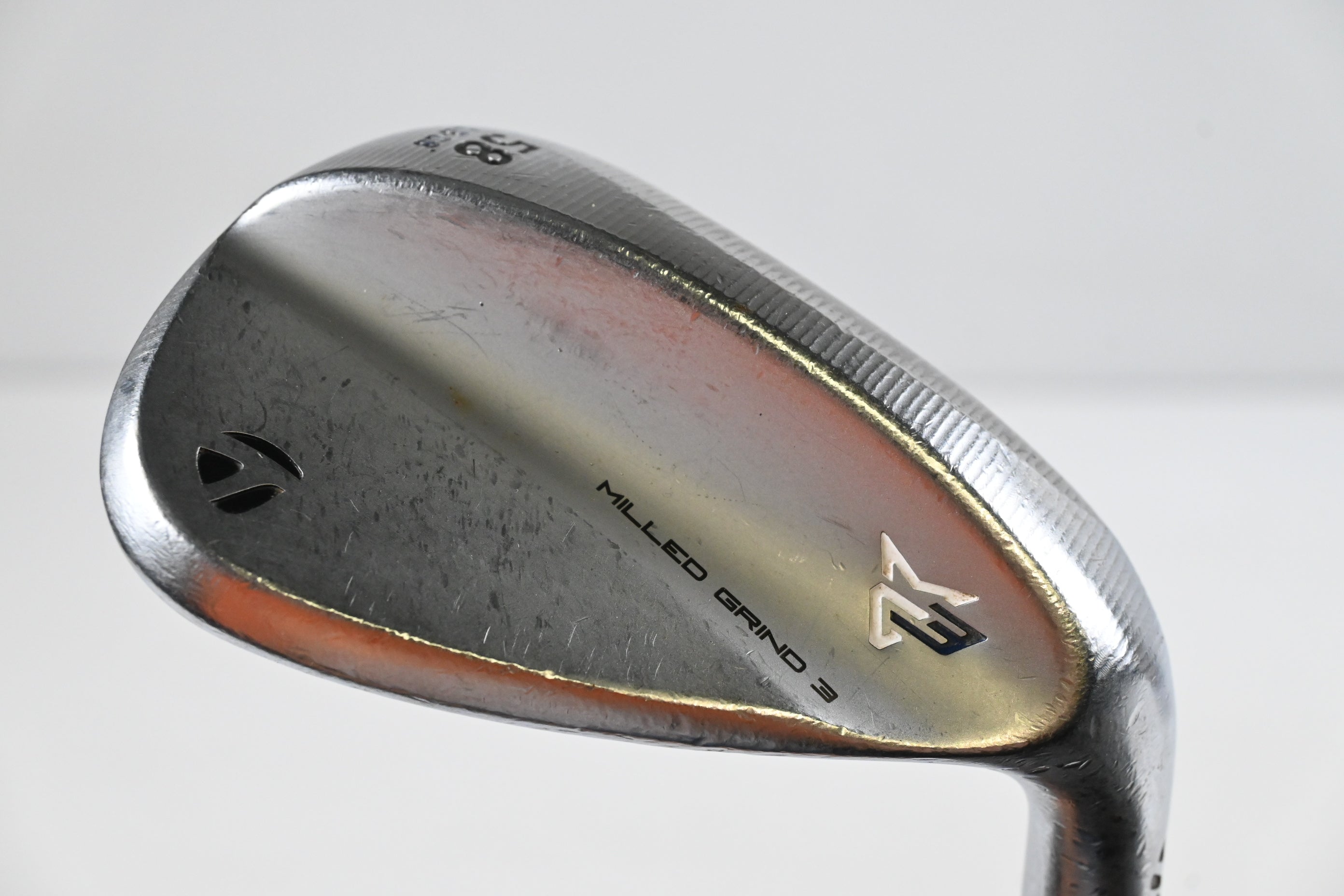 Taylormade Milled Grind 3 Chrome Lob Wedge / 58 Degree / Stiff Flex Dynamic Gold