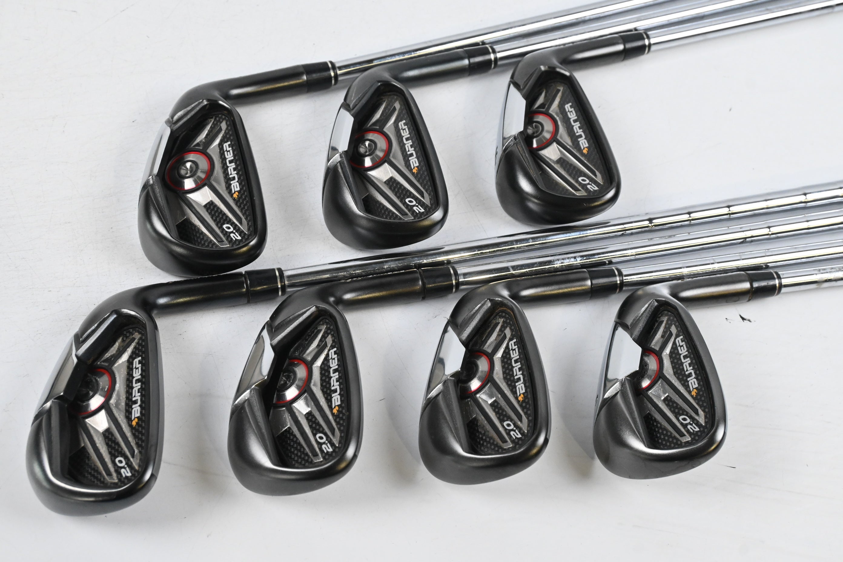 Taylormade Burner 2.0 Irons / 4-PW / Stiff Flex Burner 2.0 85 Shafts