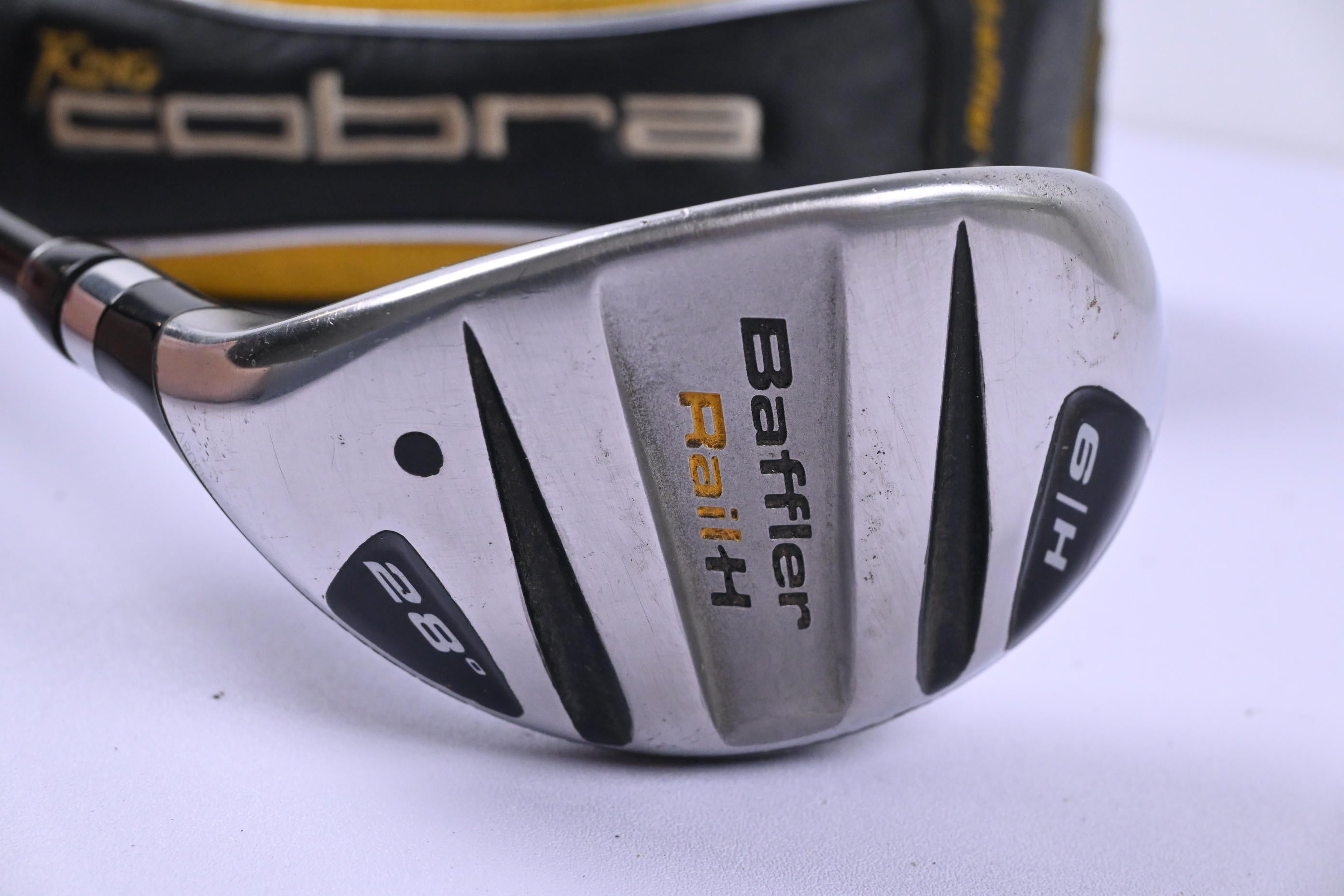 Left Hand Cobra Baffler Rail-H #6 Hybrid / 28 Degree / Regular Flex Motore 65