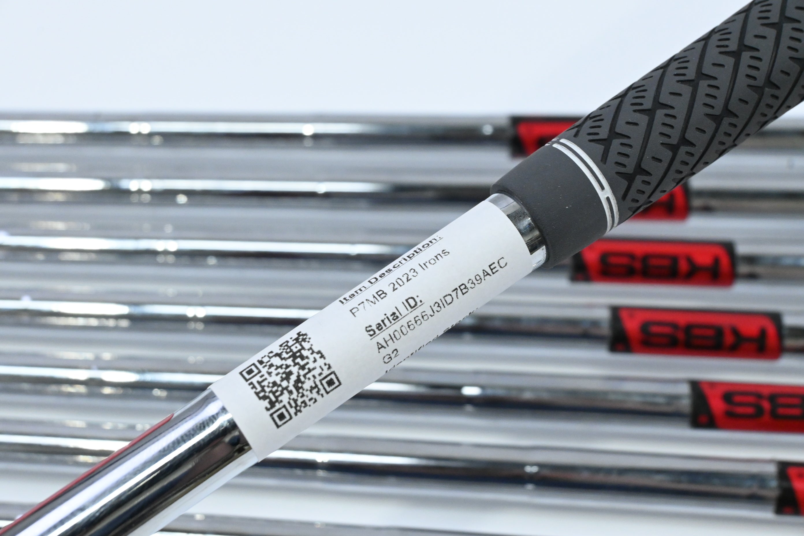 Taylormade P7MB 2023 Irons / 3-PW / Stiff Flex KBS Tour Shafts