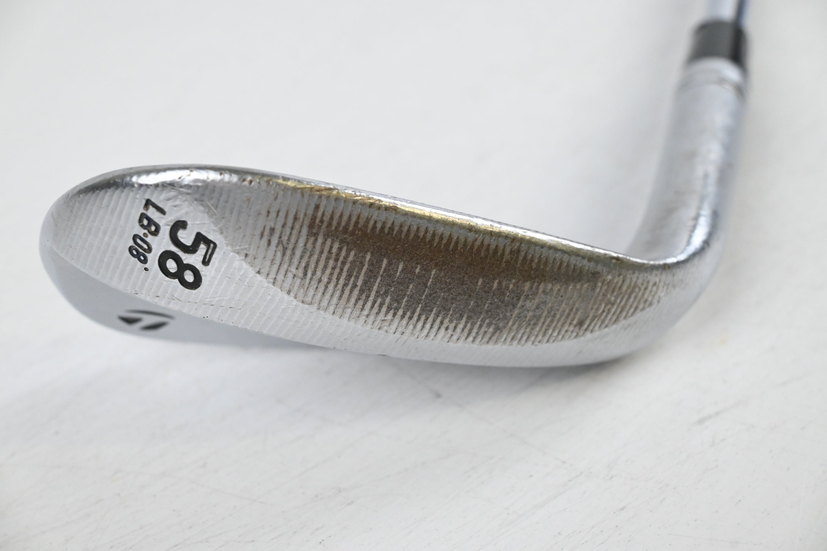 Taylormade Milled Grind 3 Chrome Lob Wedge / 58 Degree / Stiff Flex Dynamic Gold